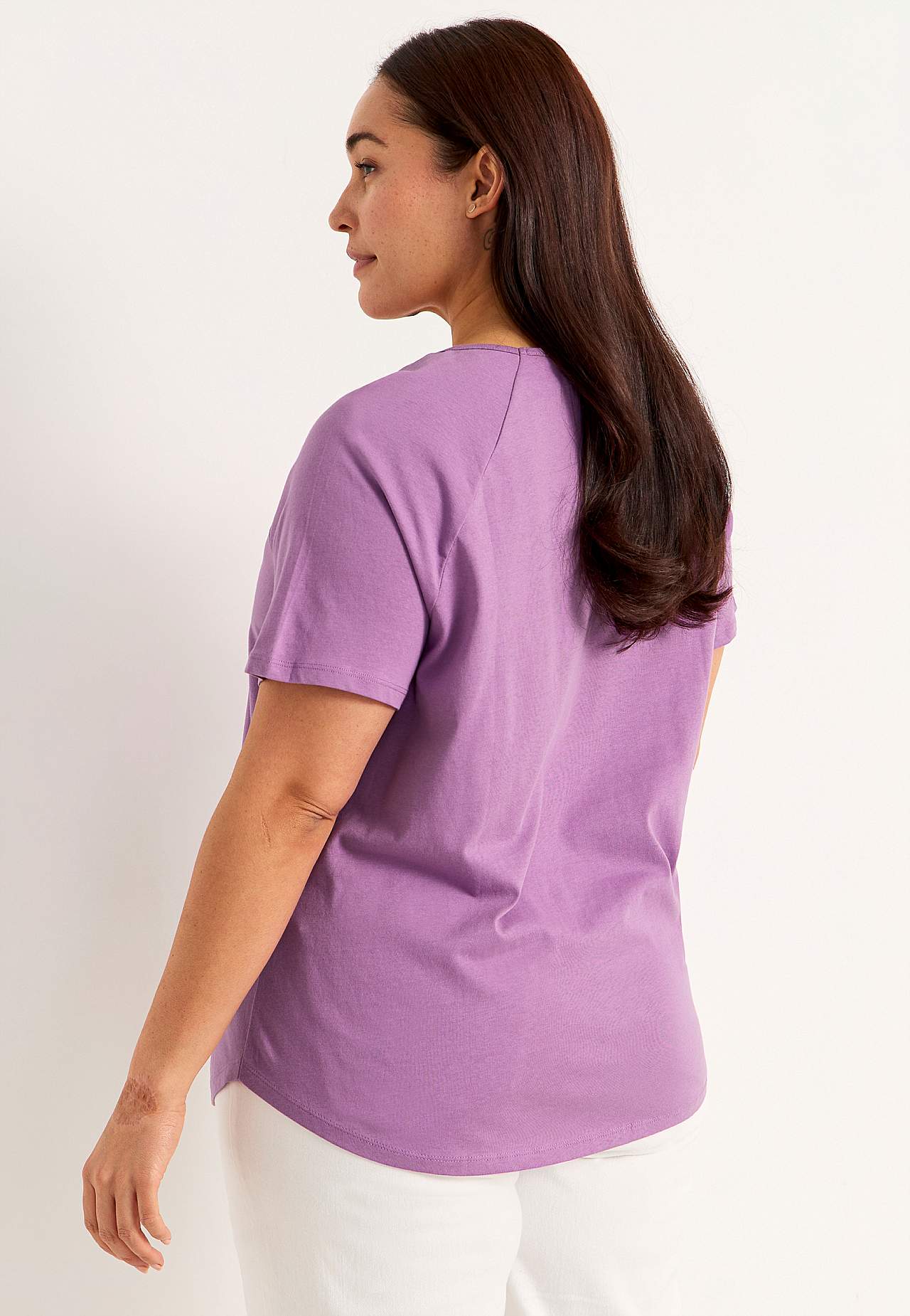 Jerseytop med raglanærme 2-pack