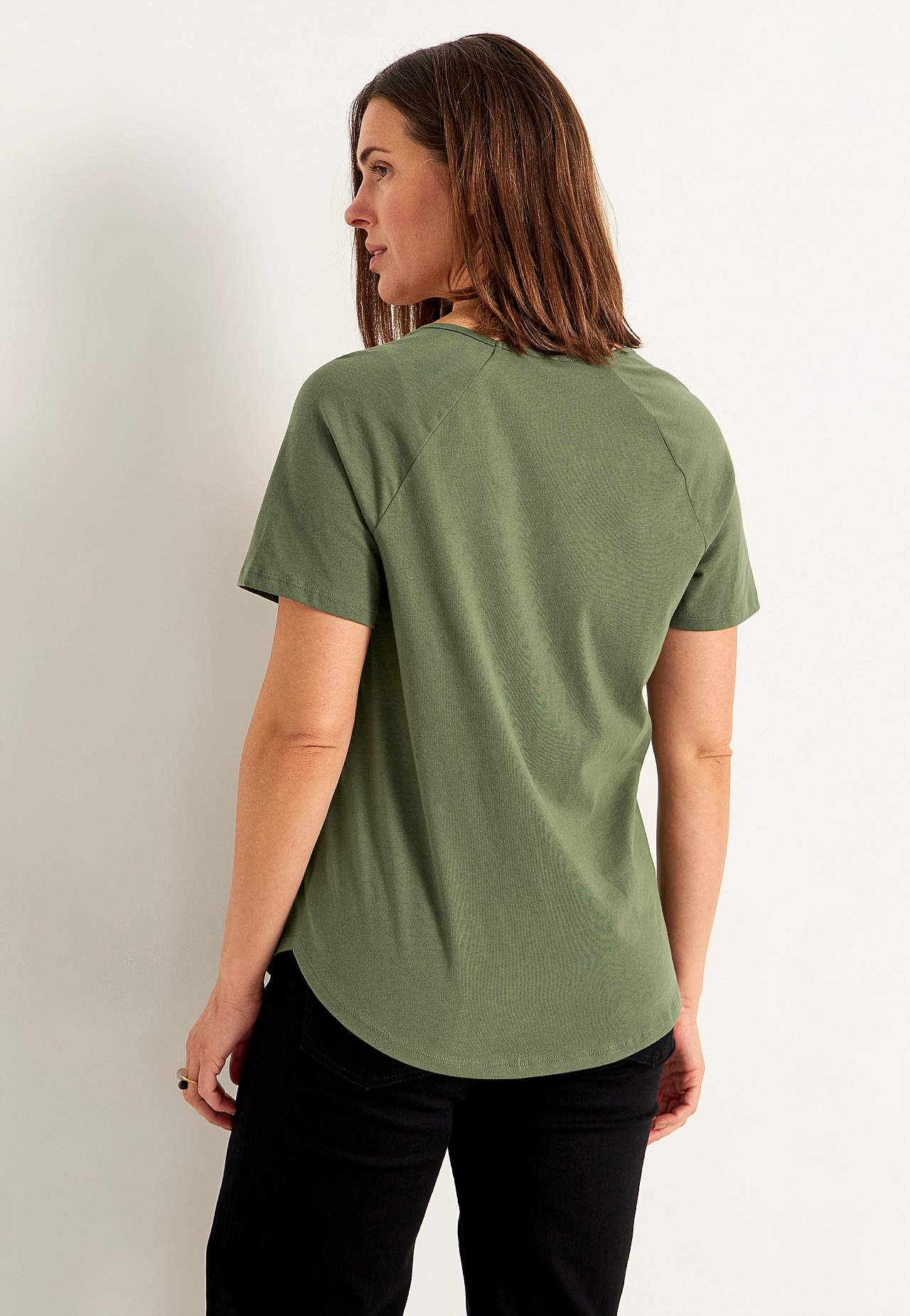 Jerseytop med raglanærme 2-pack