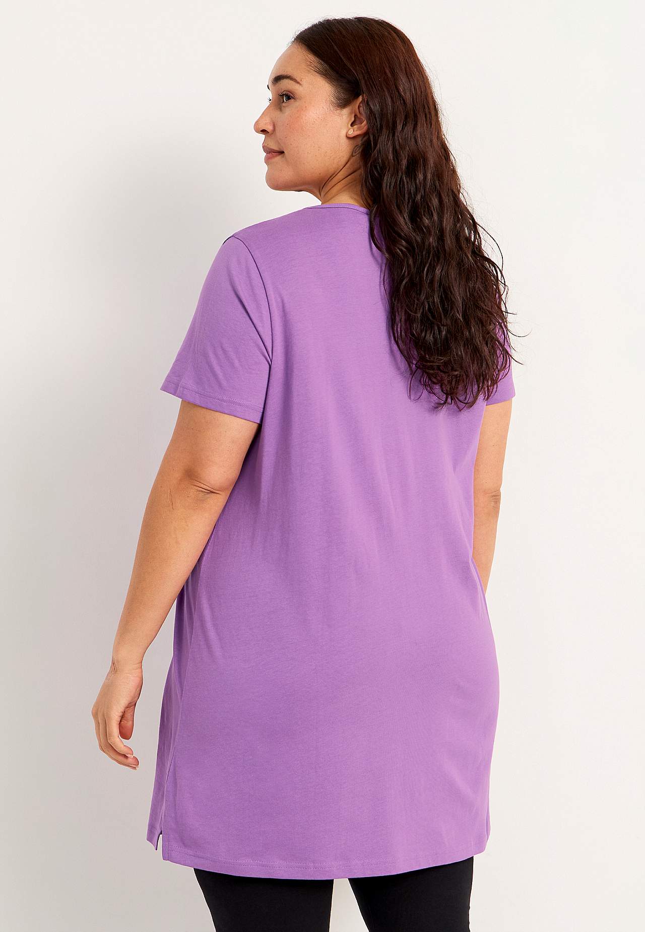 Mønstrede jerseytunikaer Barbro 2-pack