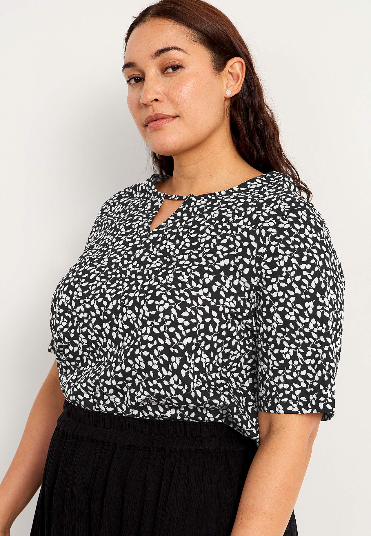 Kortærmet jerseytop