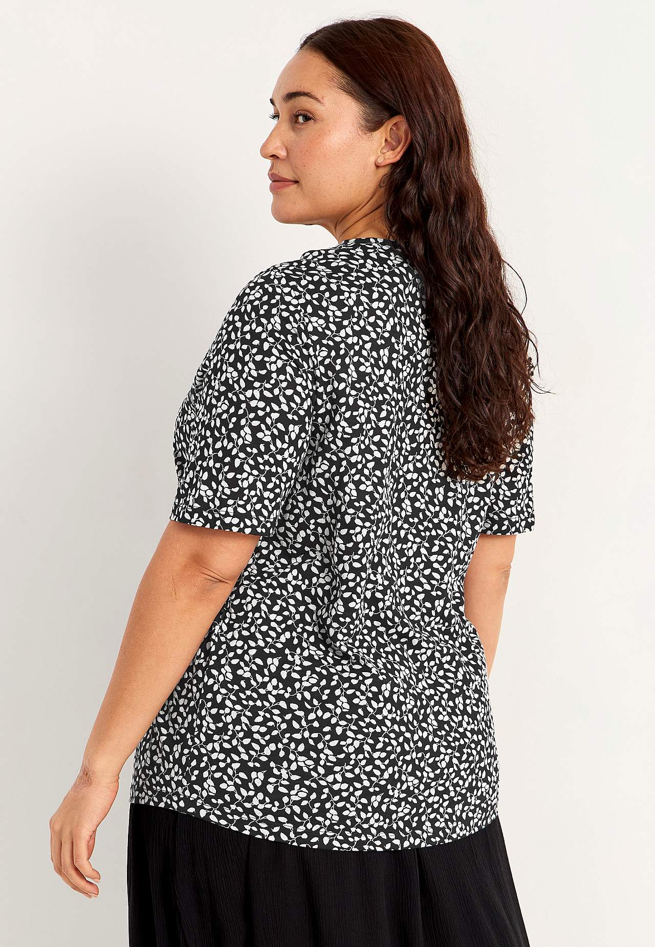 Kortærmet jerseytop