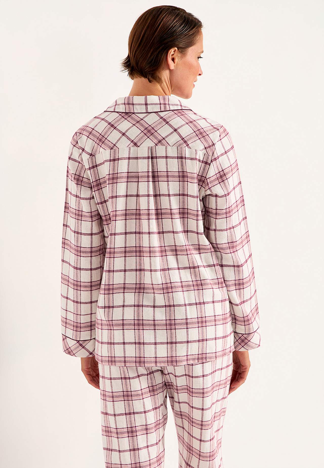 Ternet pyjamas i flonel
