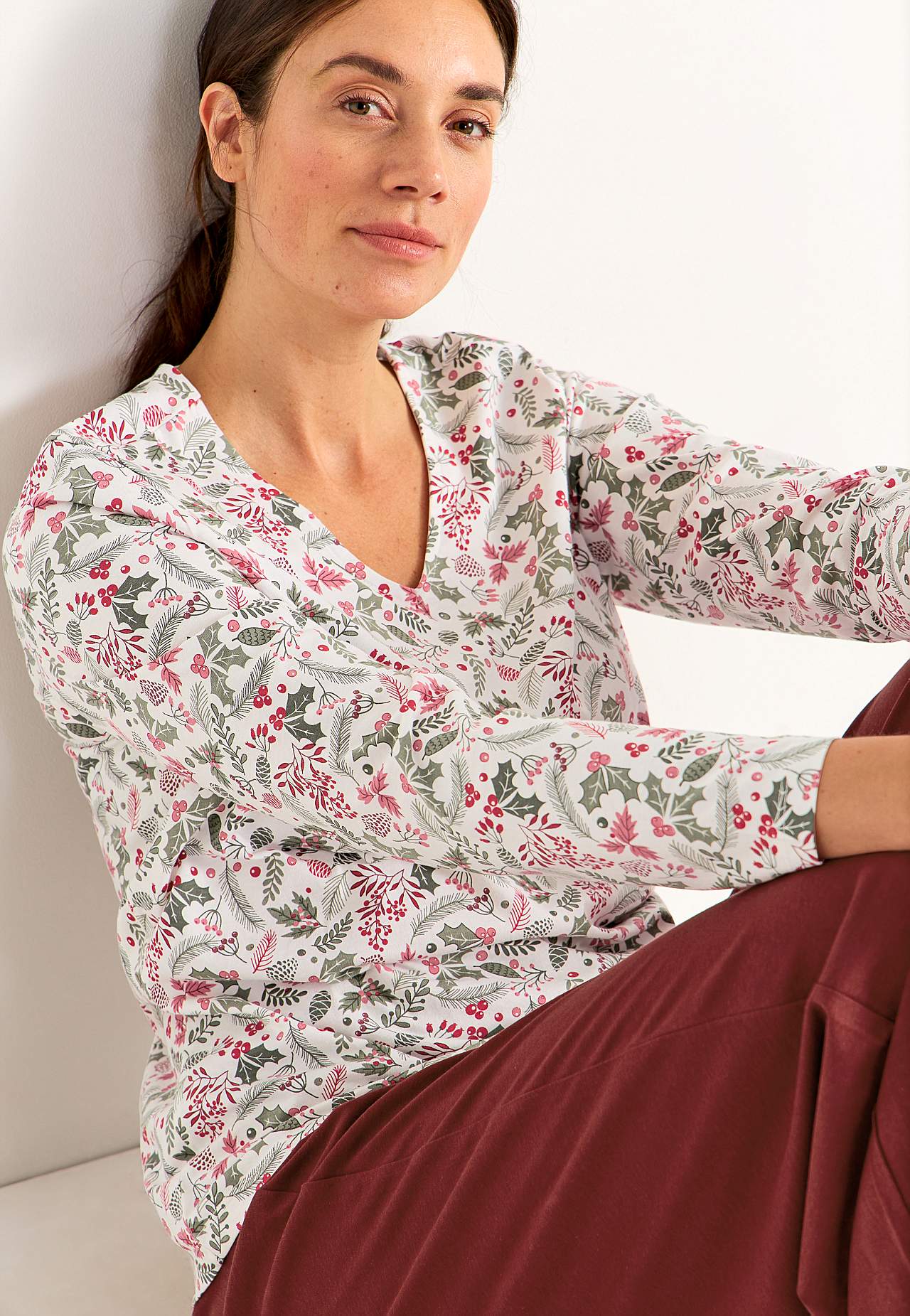 To-delt pyjamas