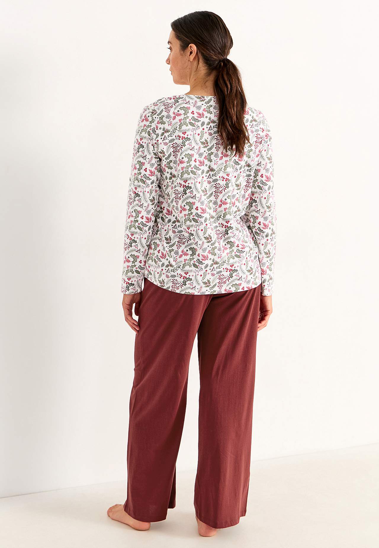 To-delt pyjamas