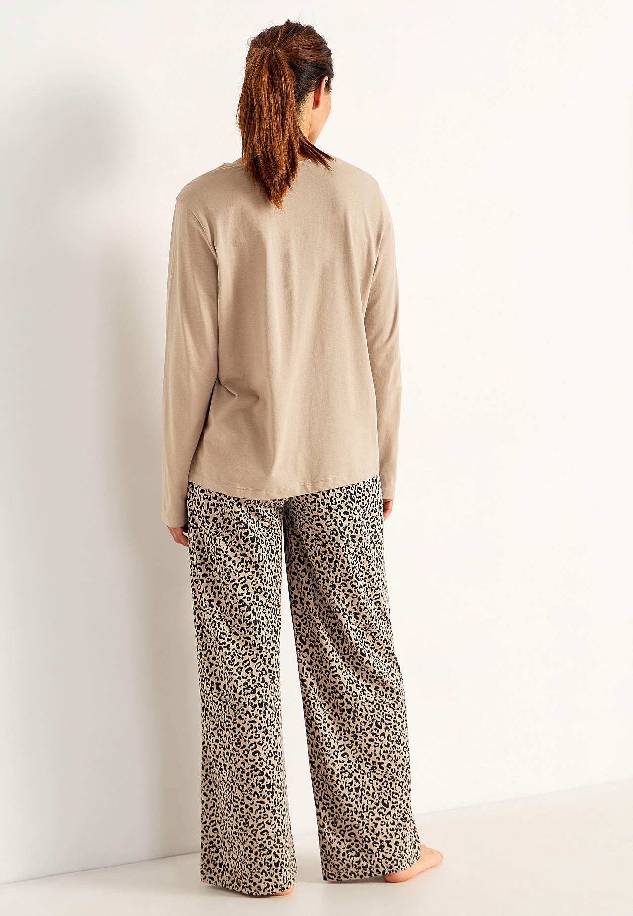 To-delt pyjamas
