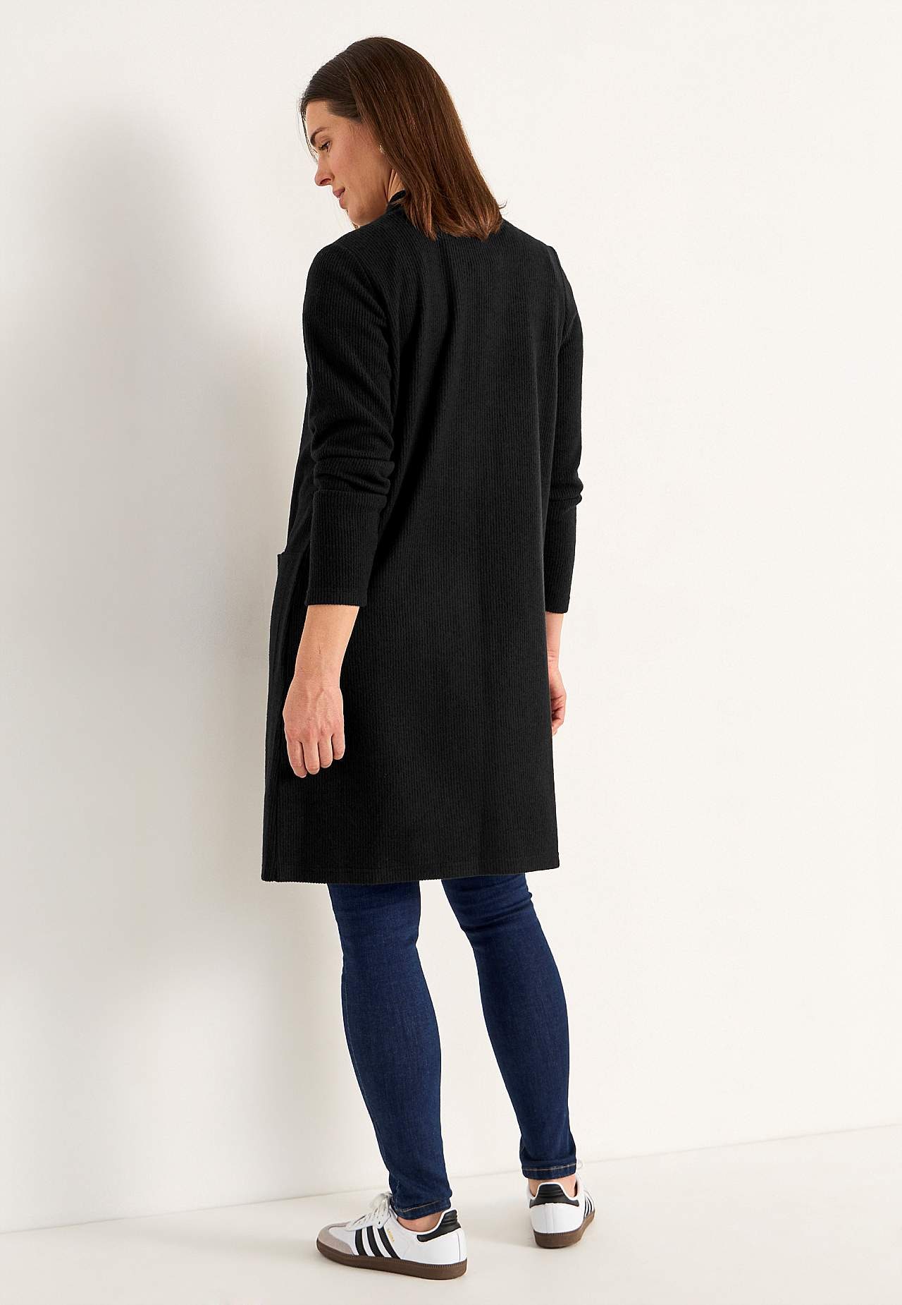 Superblød cardigan med lommer