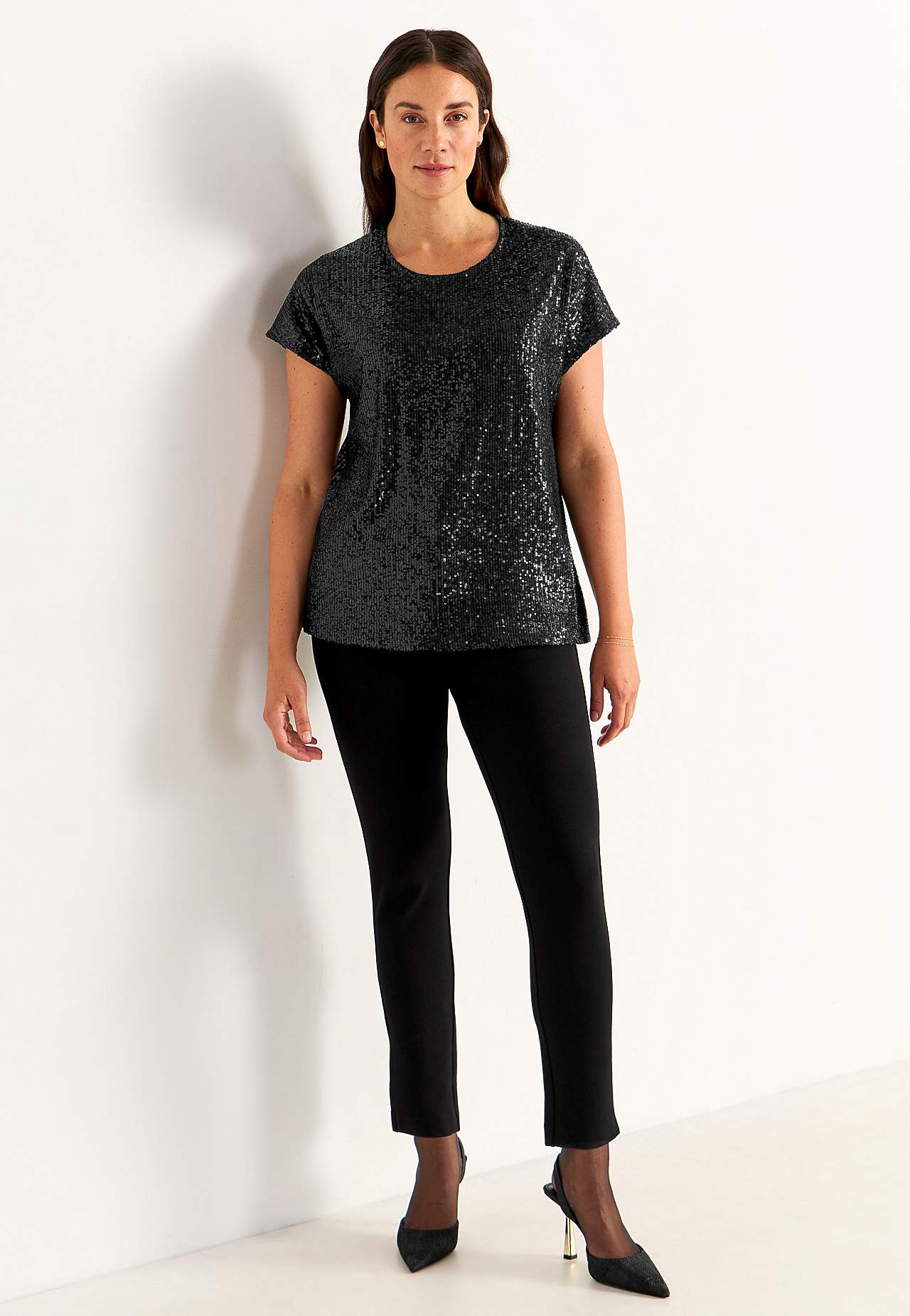 Luksuriøs paillet top