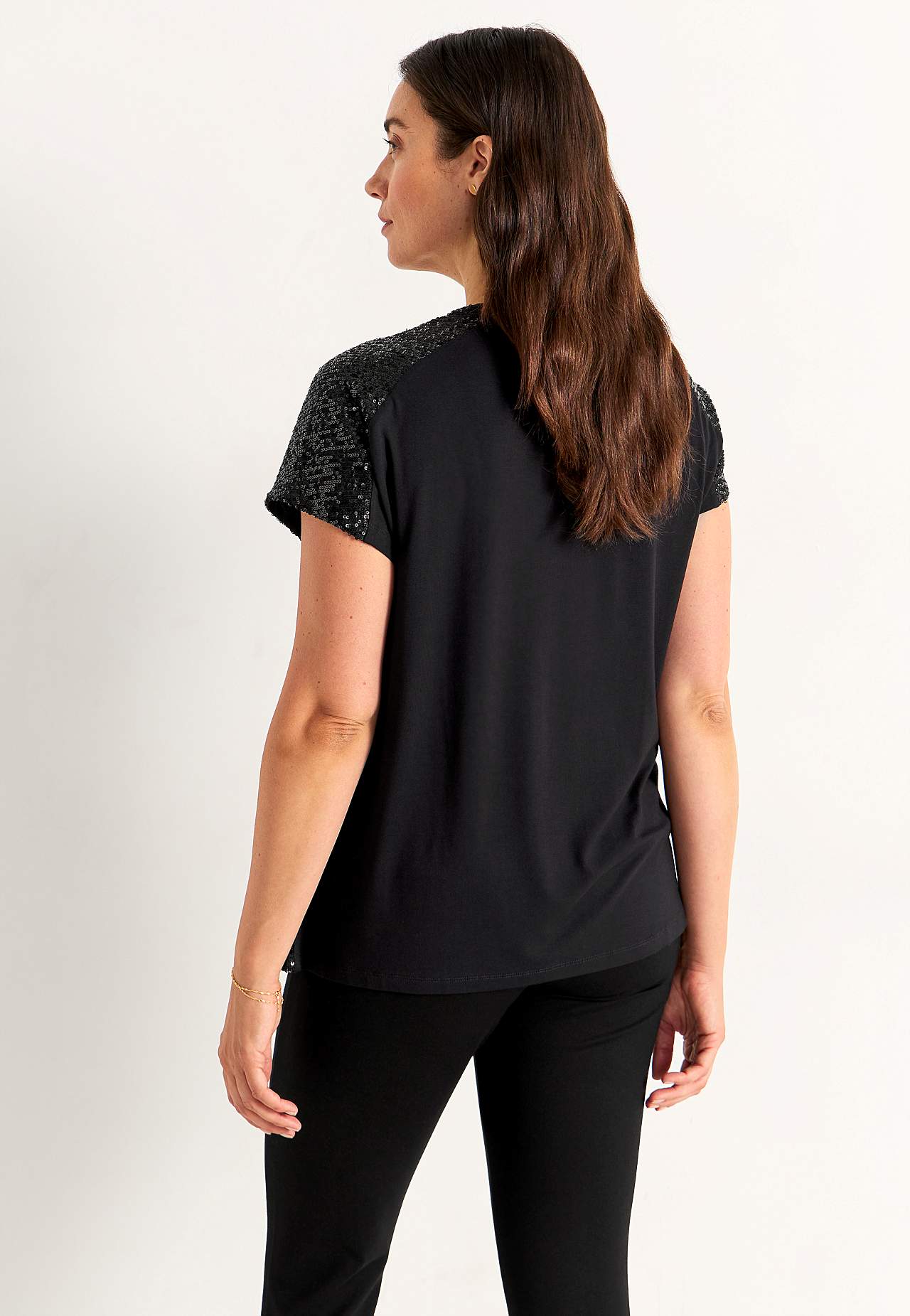 Luksuriøs paillet top