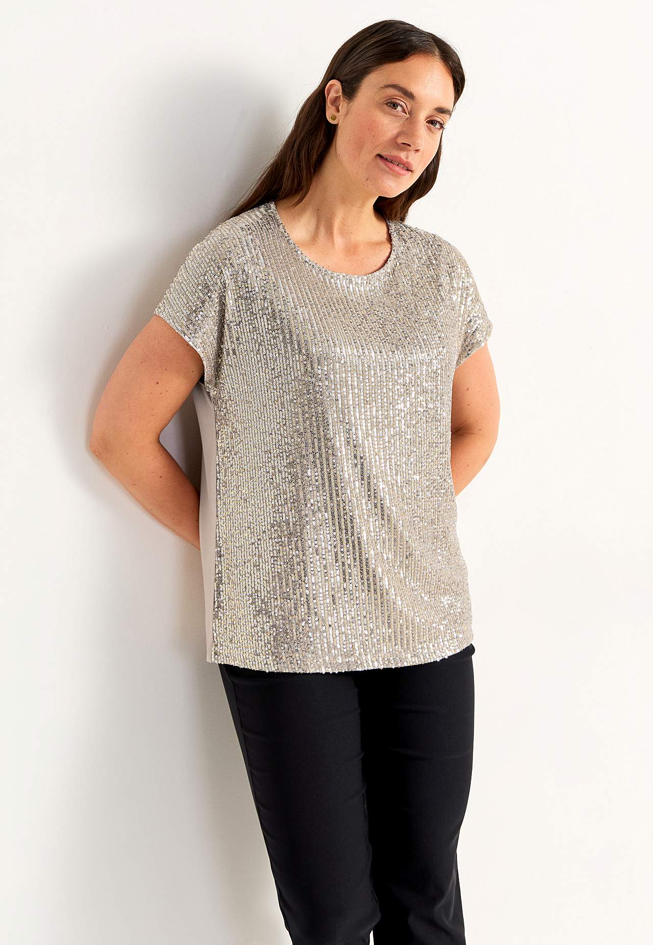 Luksuriøs paillet top