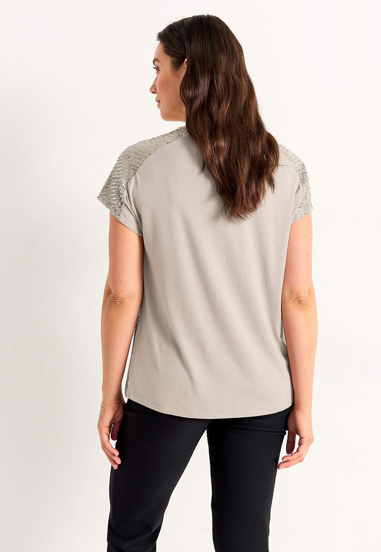Luksuriøs paillet top