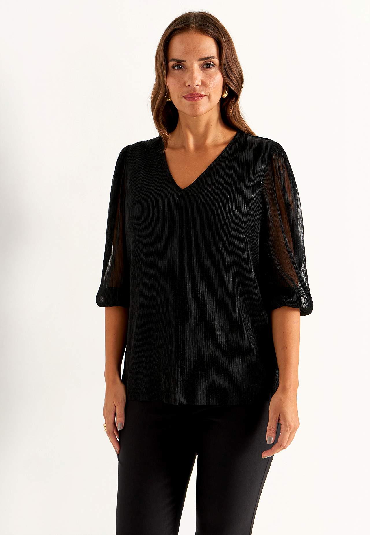 Glitrende festtop