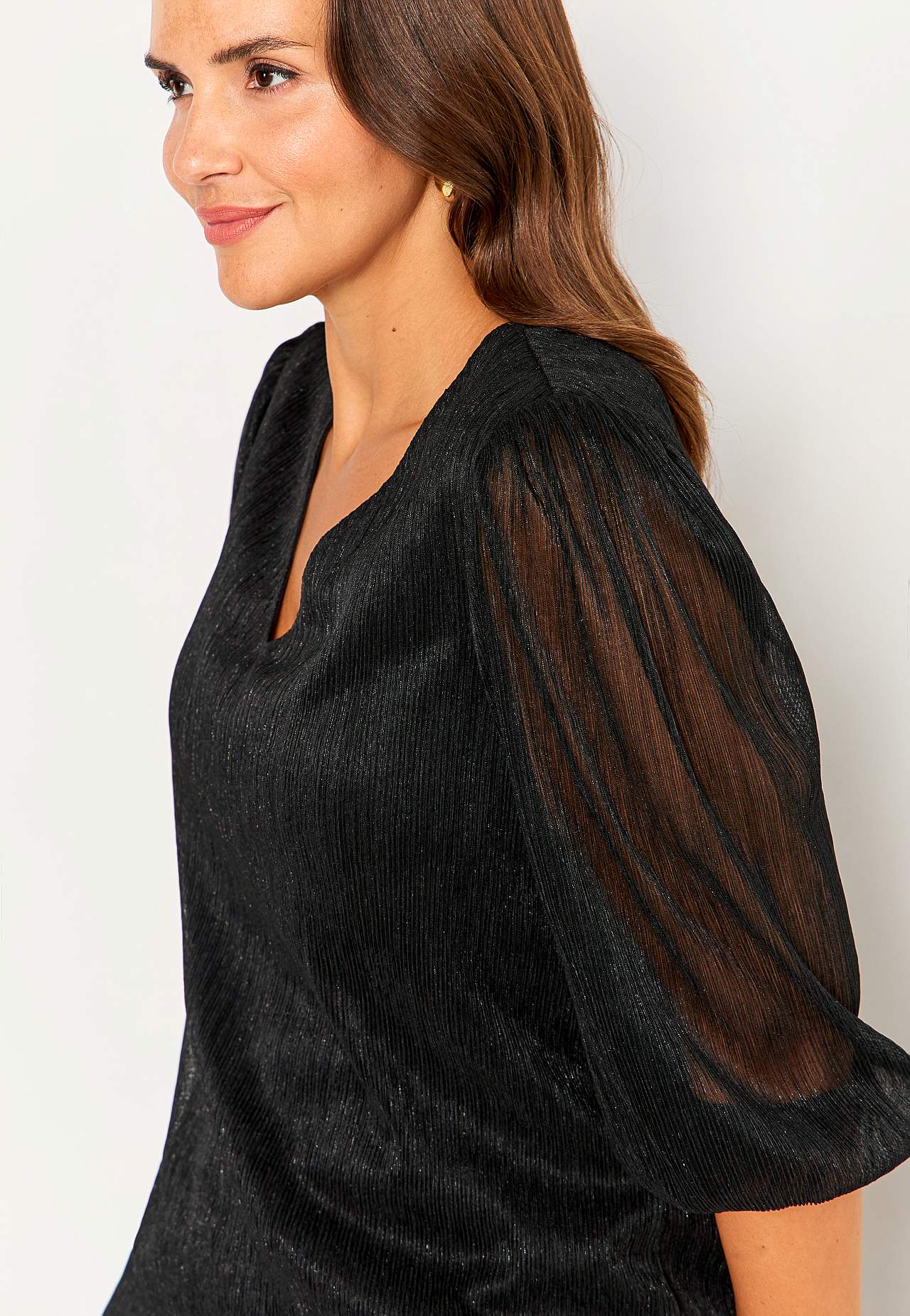 Glitrende festtop