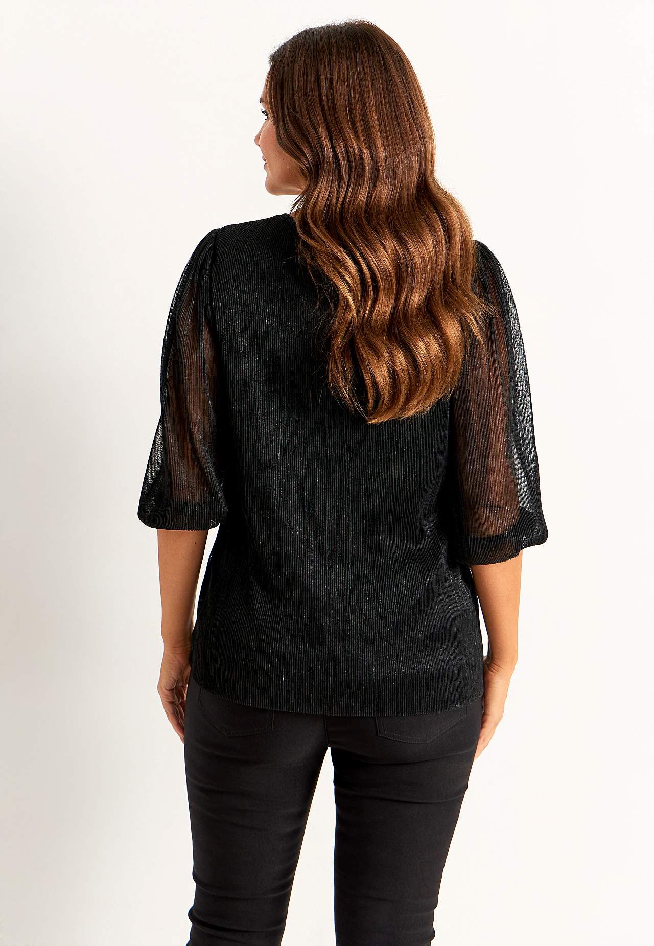 Glitrende festtop