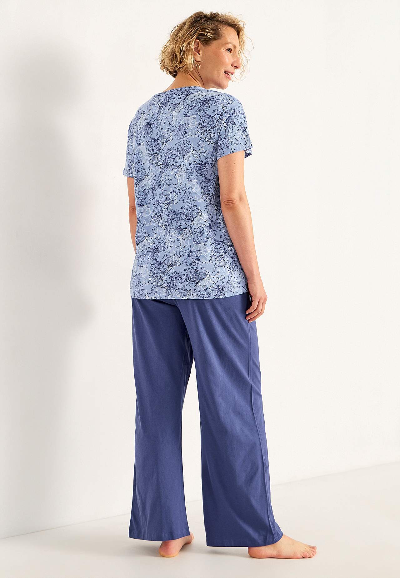 To-delt pyjamas