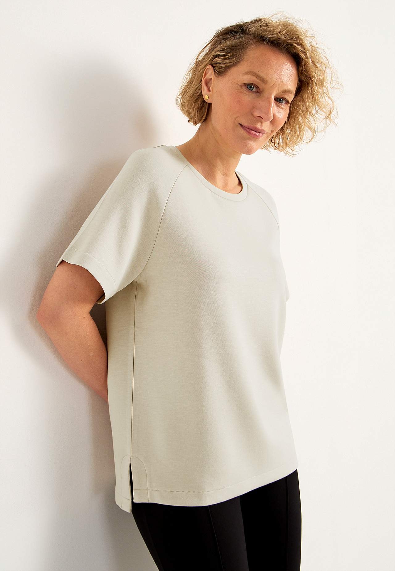 Superblød jerseytop