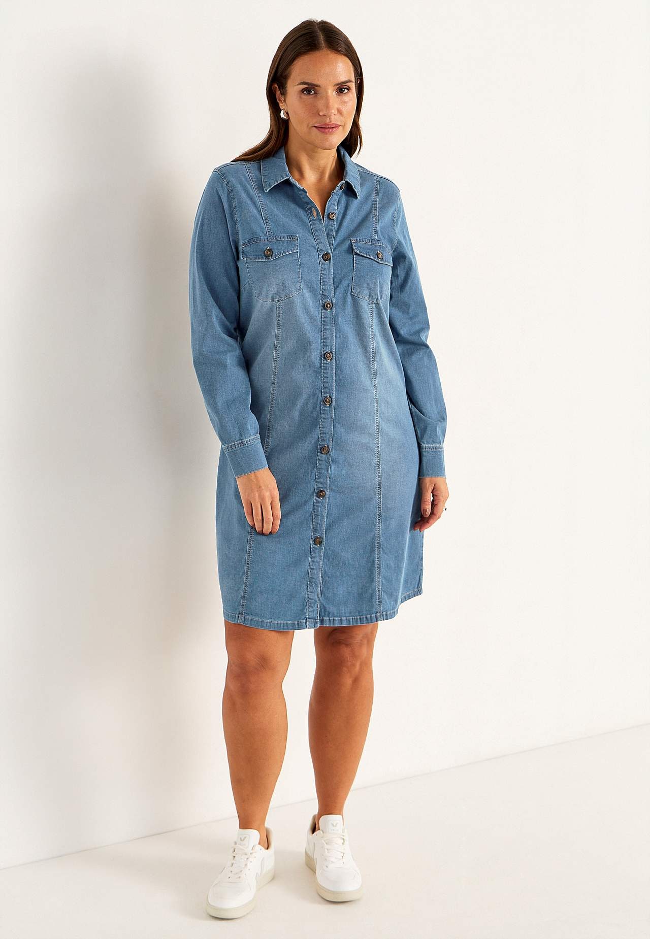 Elastisk cowboykjole