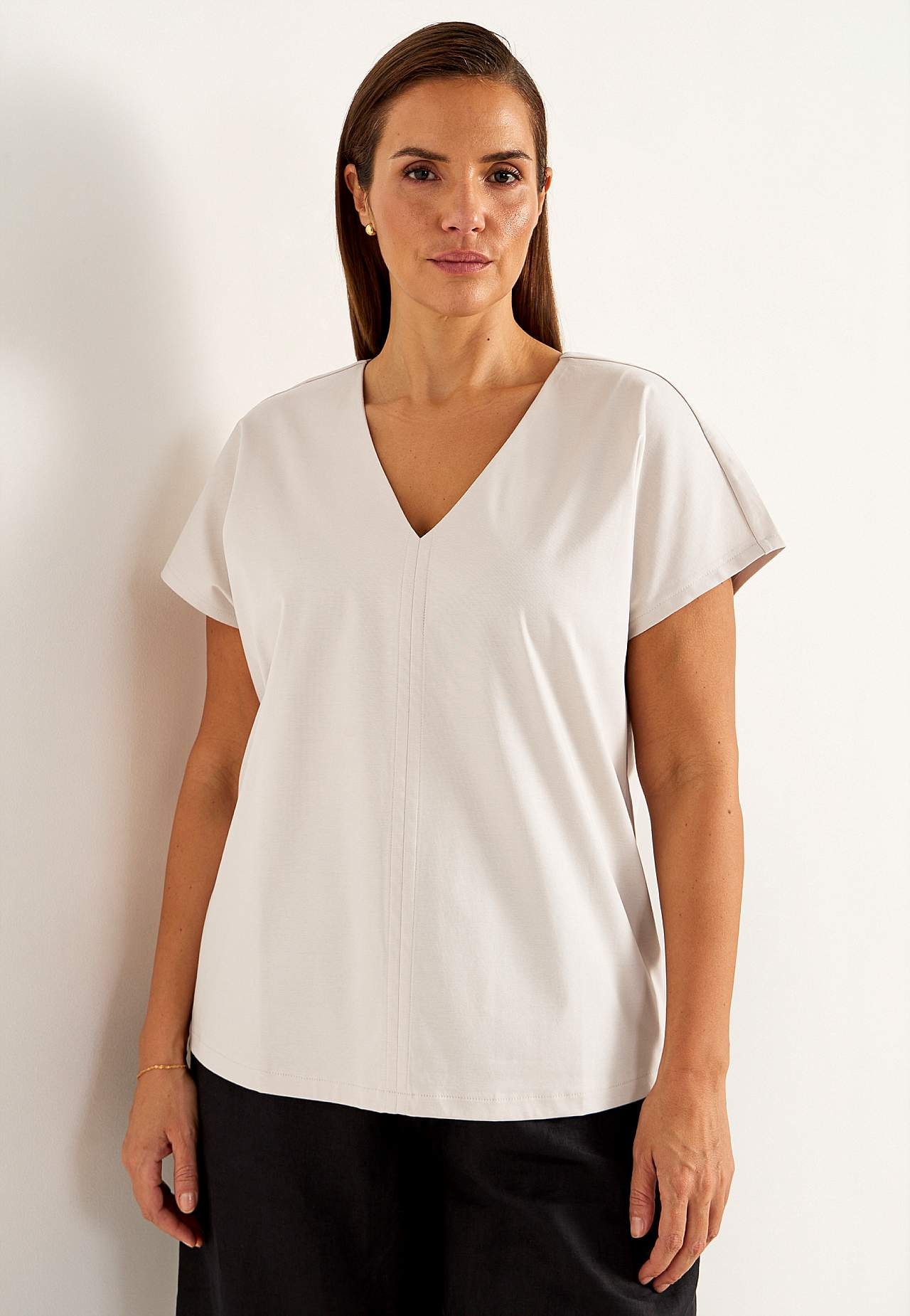 Elastisk Premium jerseytop