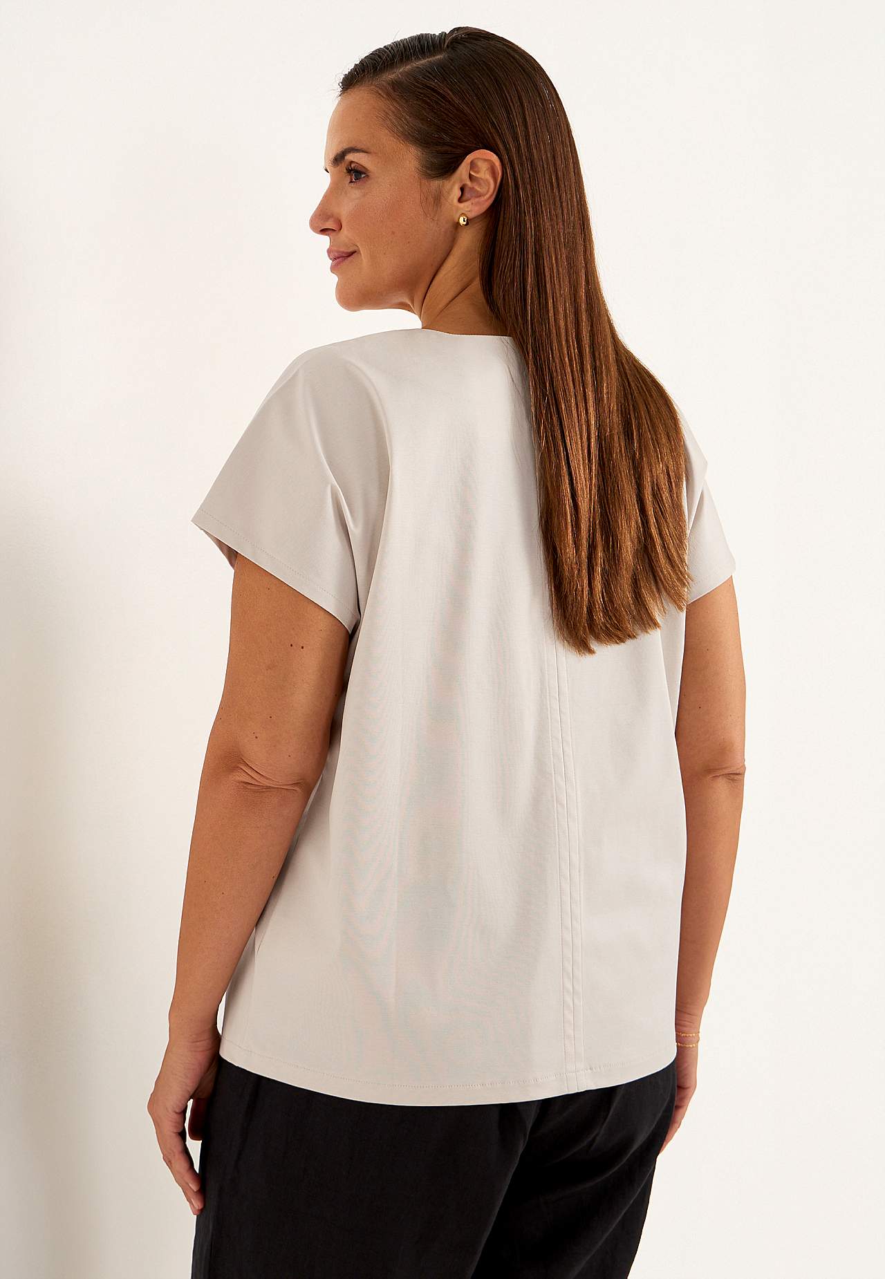 Elastisk Premium jerseytop