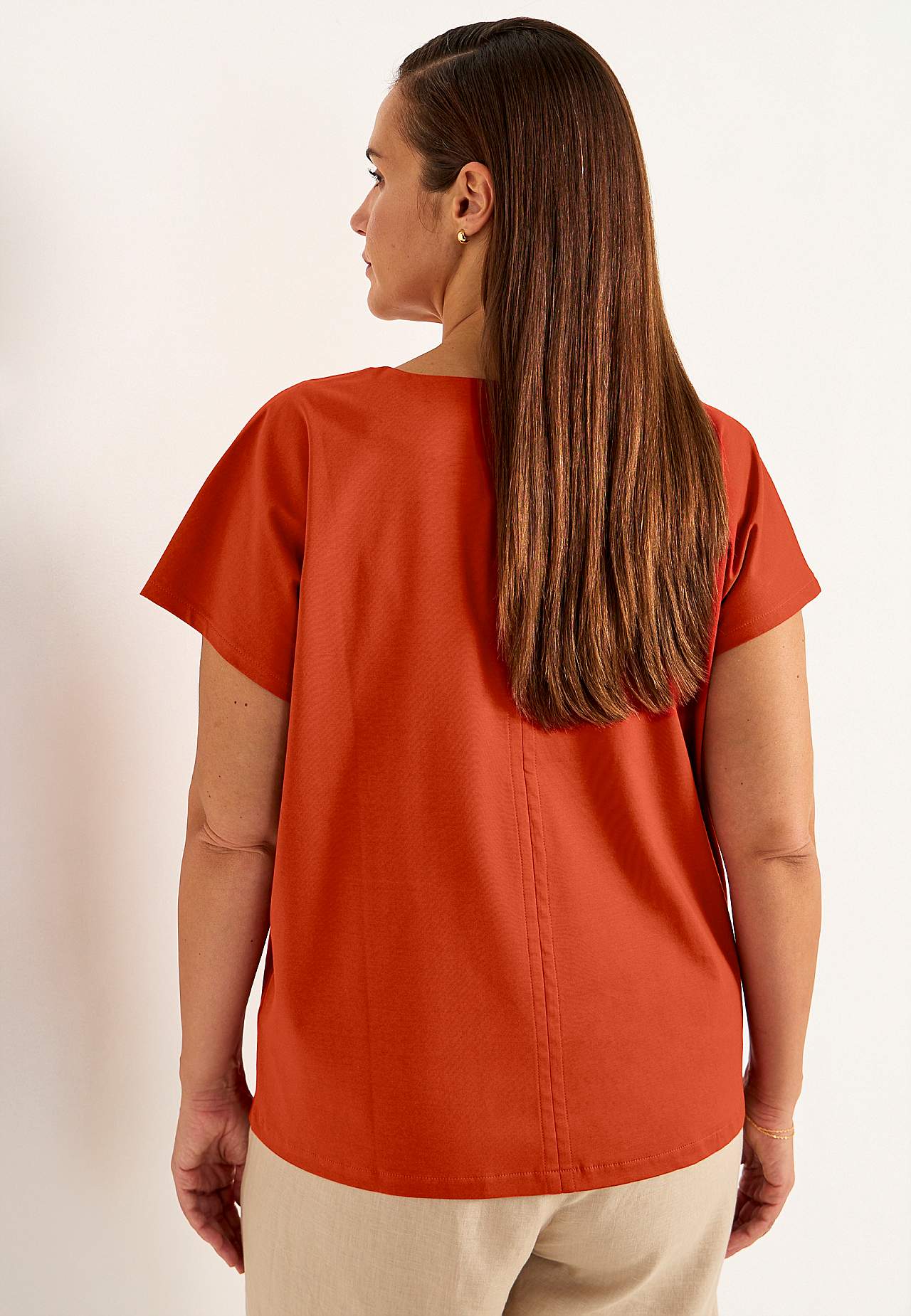 Elastisk Premium jerseytop