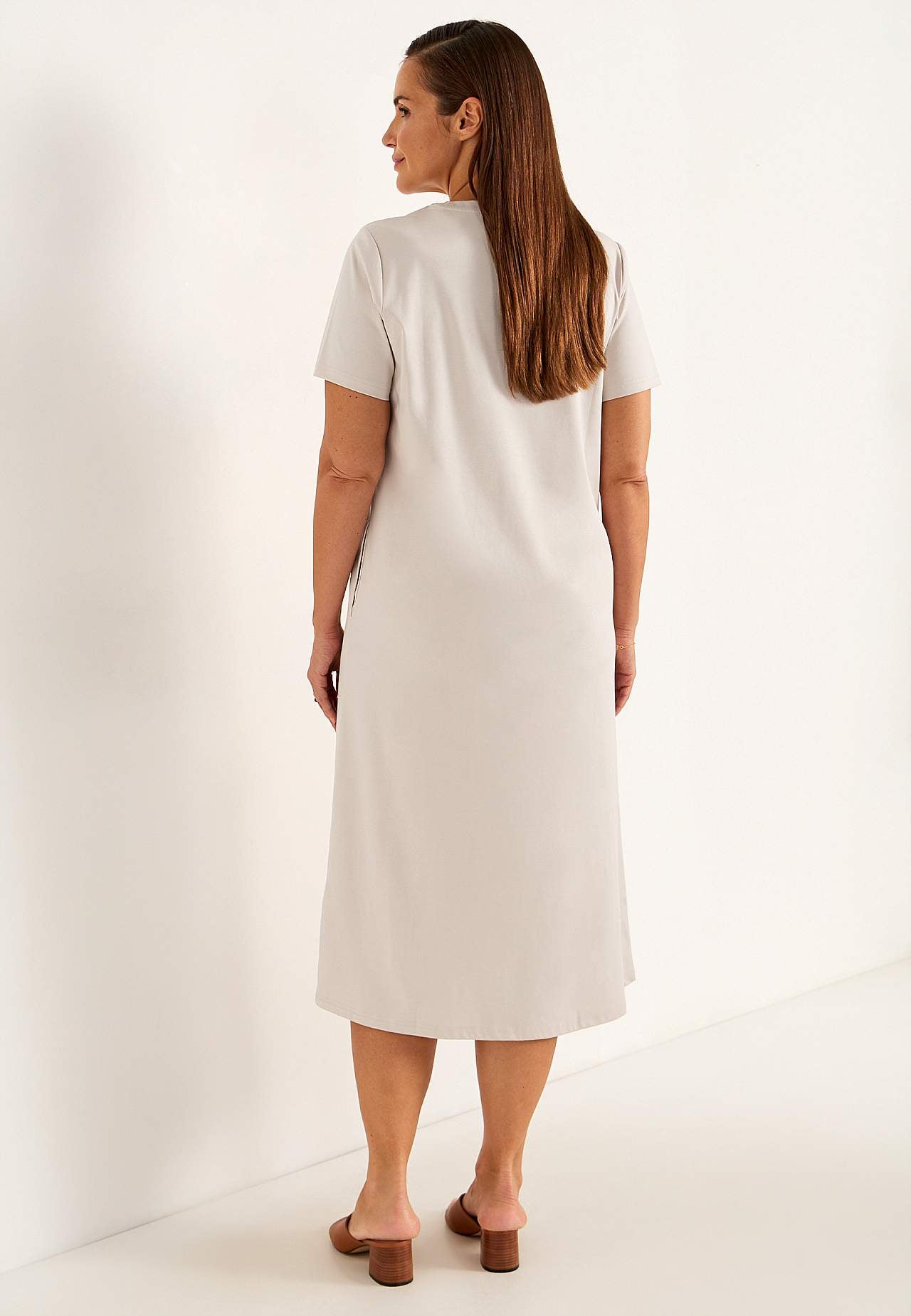 Elastisk Premium jerseykjole