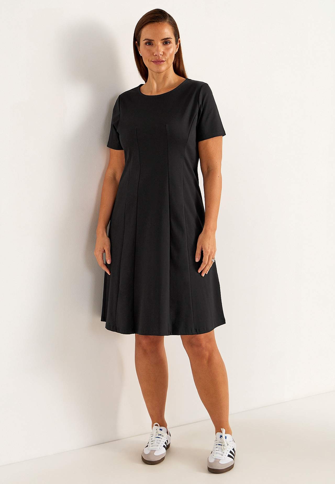 Elastisk Premium jerseykjole