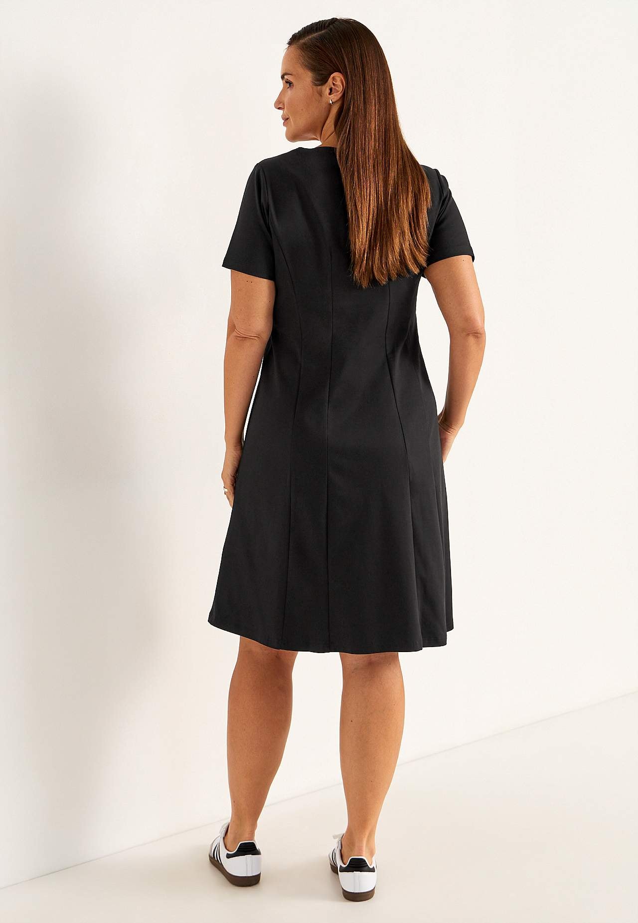 Elastisk Premium jerseykjole