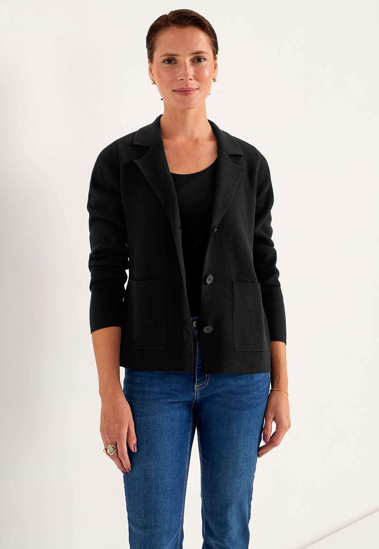 Cardigan med knapper