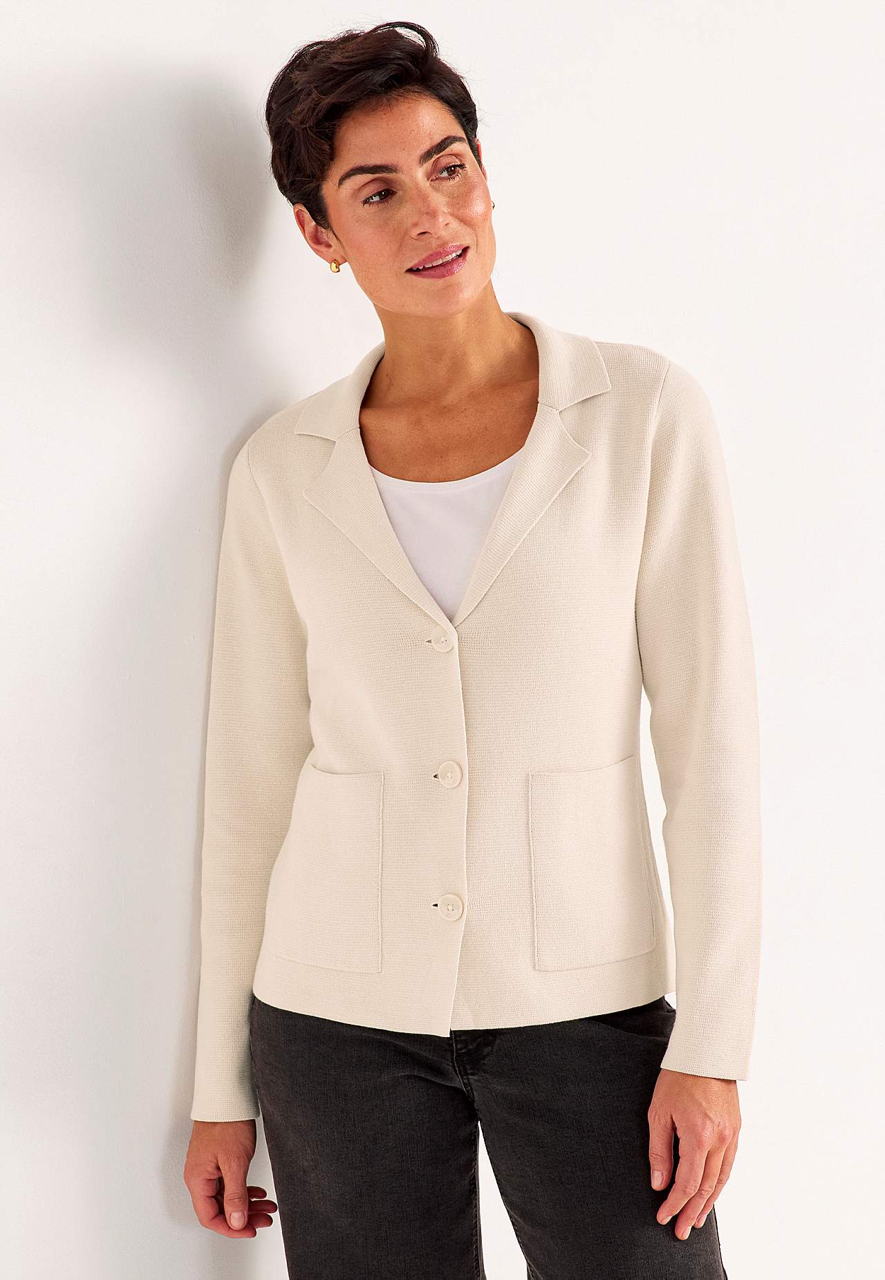 Cardigan med knapper
