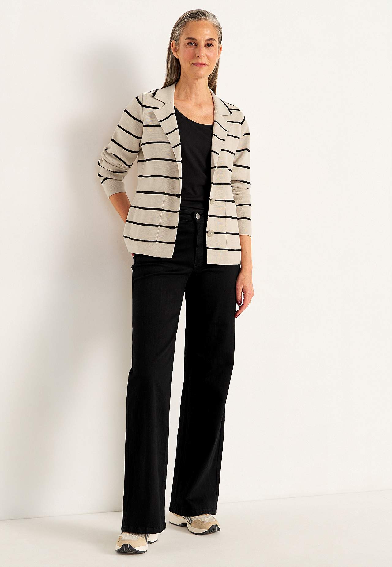 Cardigan med knapper