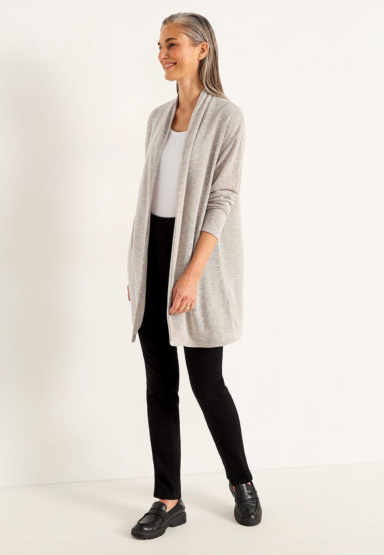 Åben cardigan
