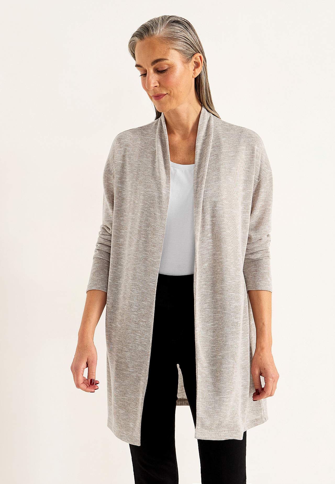 Åben cardigan