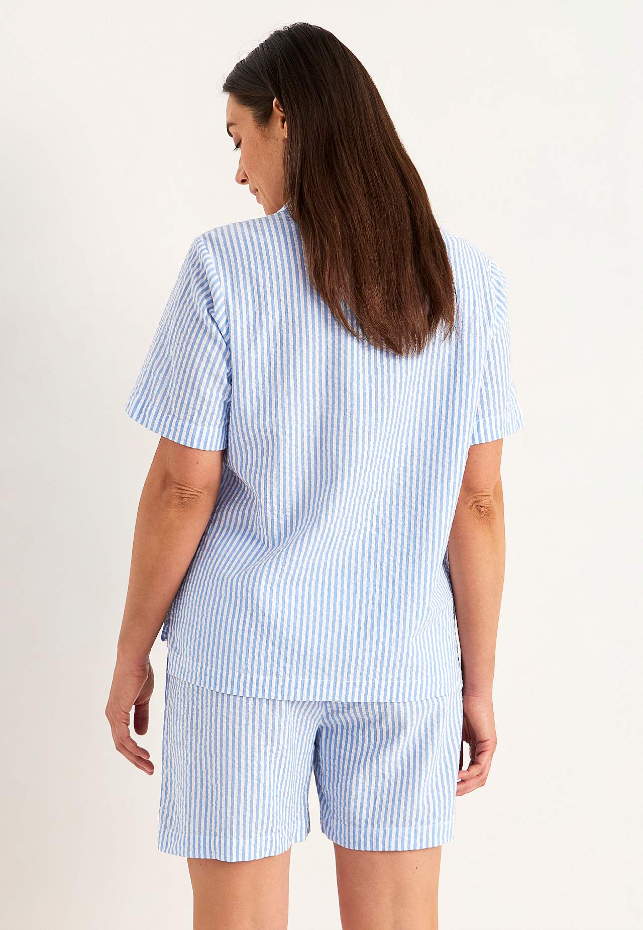 Pyjamas i seersucker