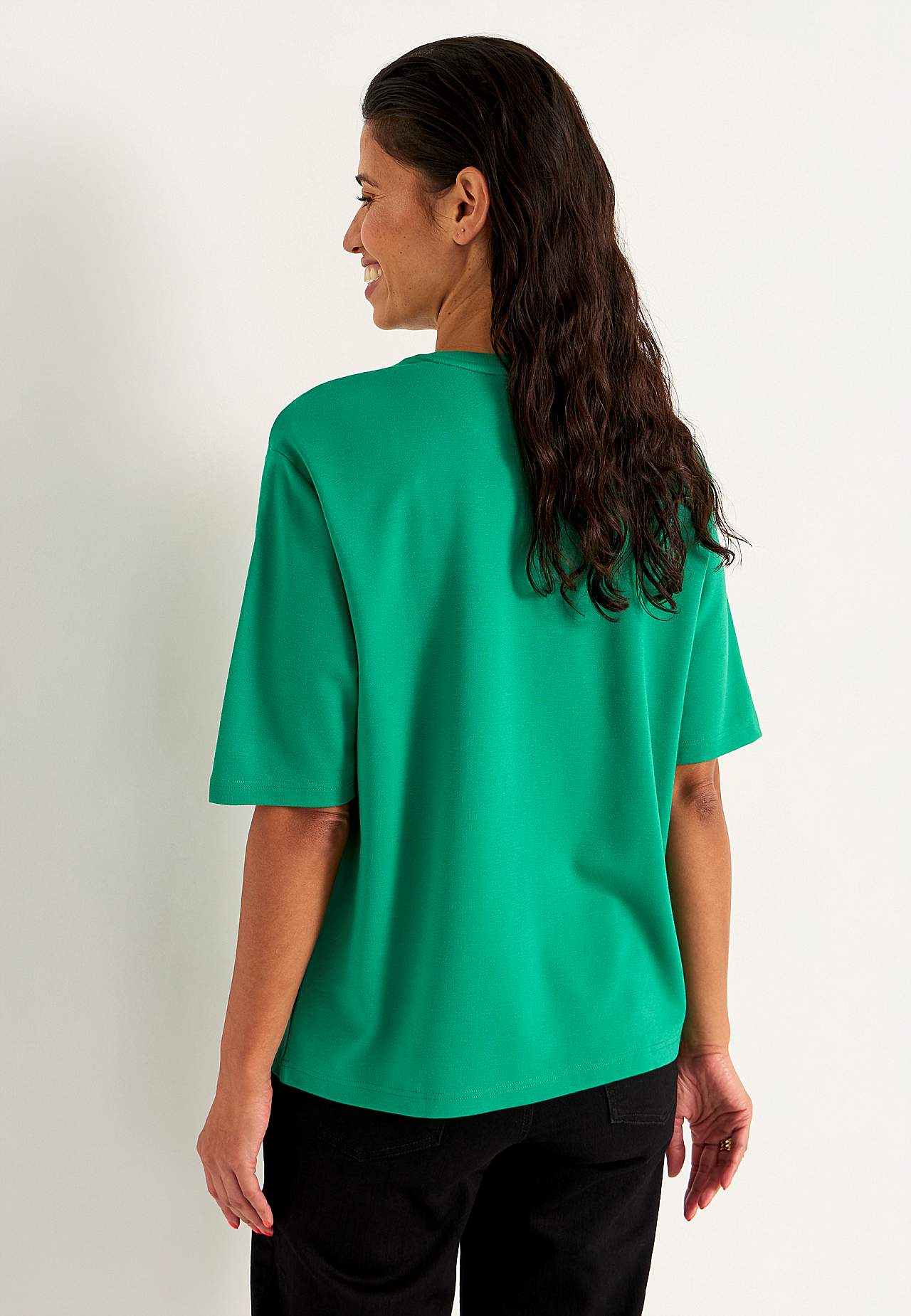 T-shirt i kraftig jersey