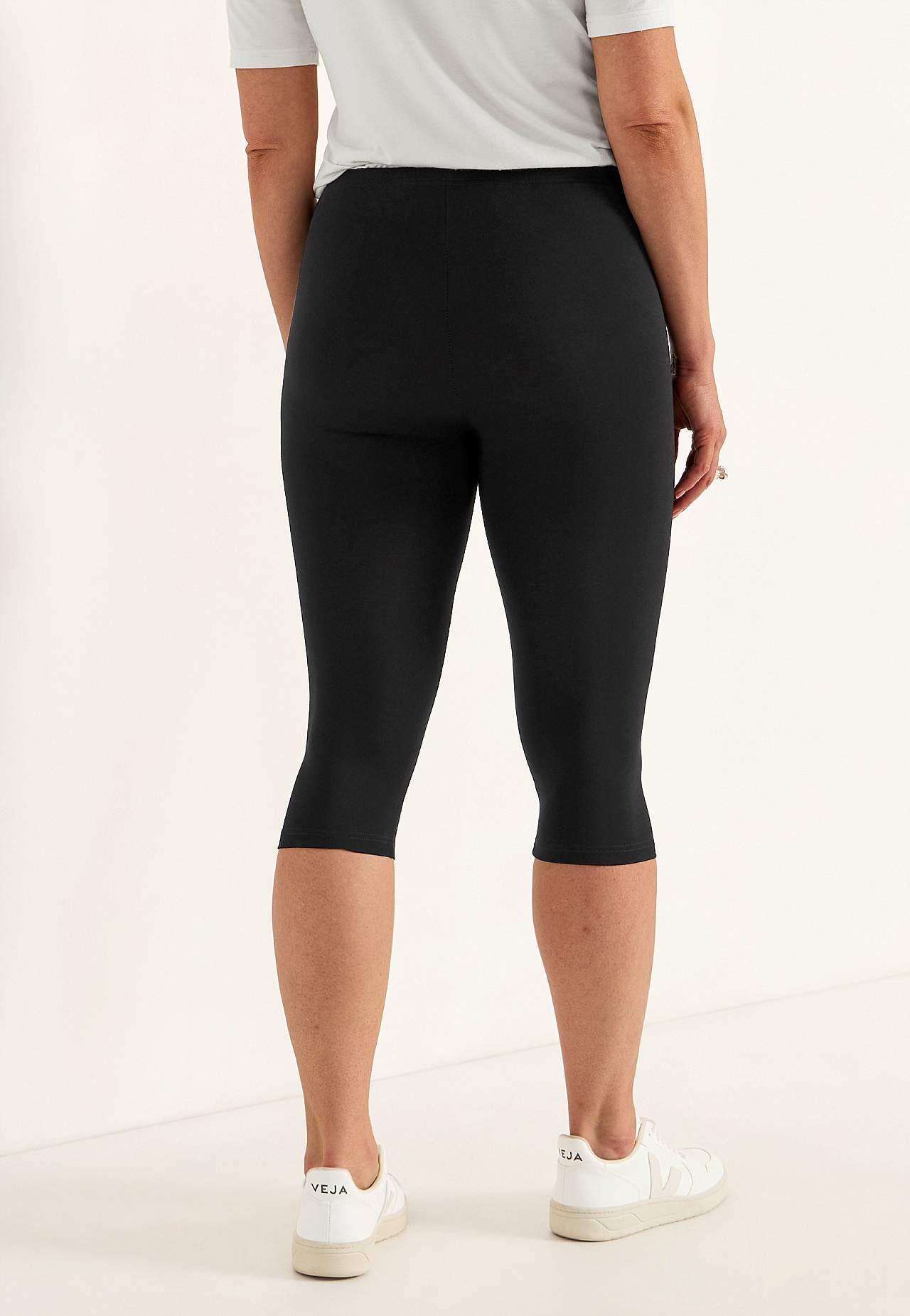 Capri leggings i jersey