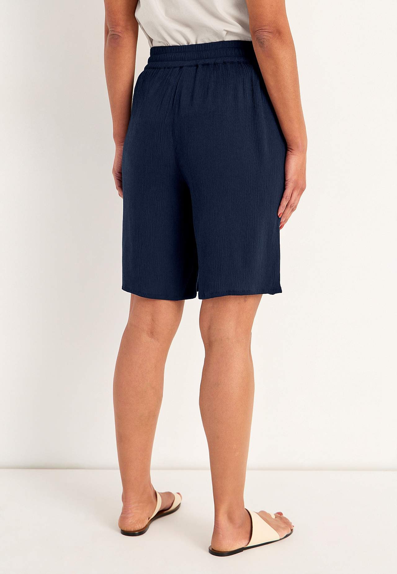 Shorts i viskosecrepe