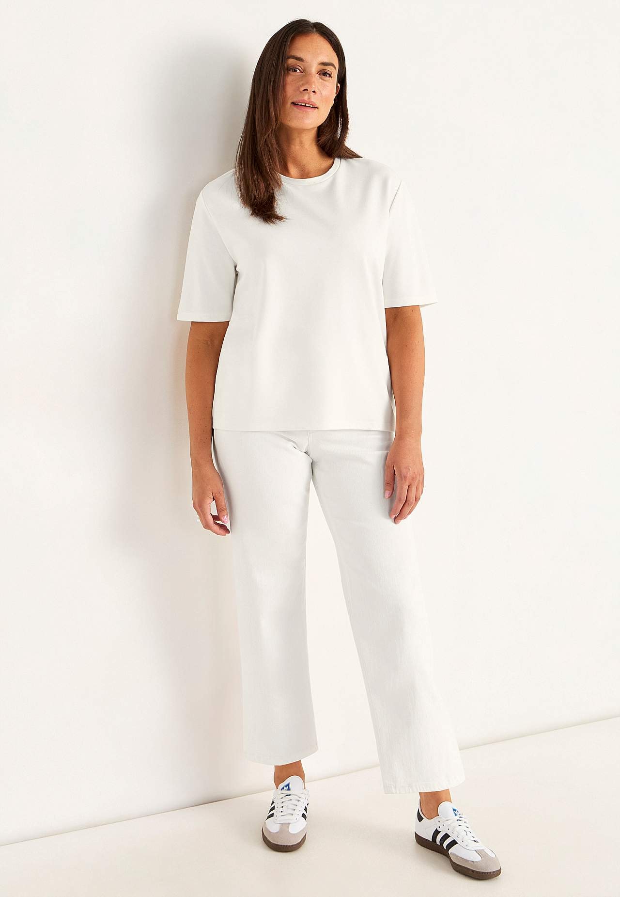Elastiske ankeljeans