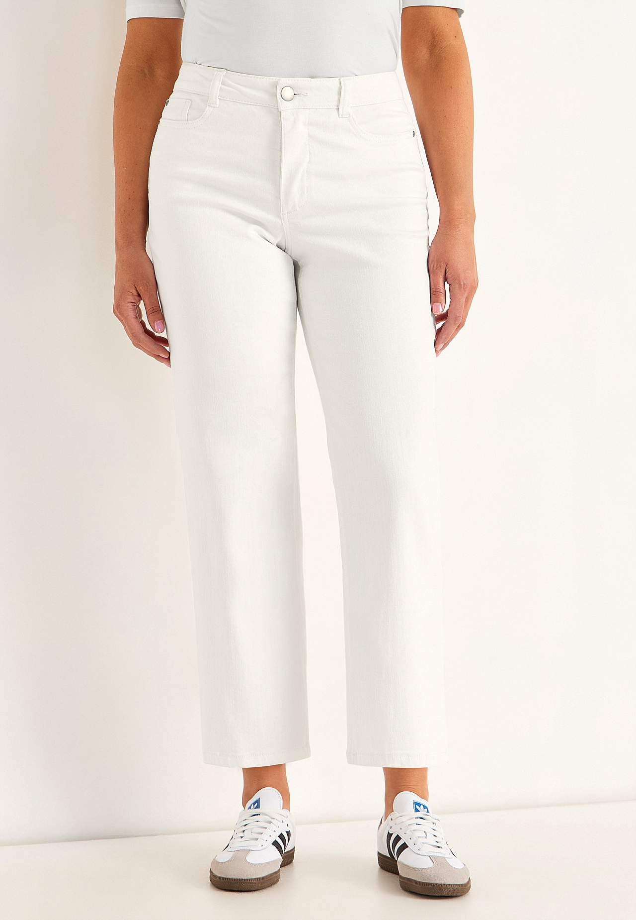 Elastiske ankeljeans