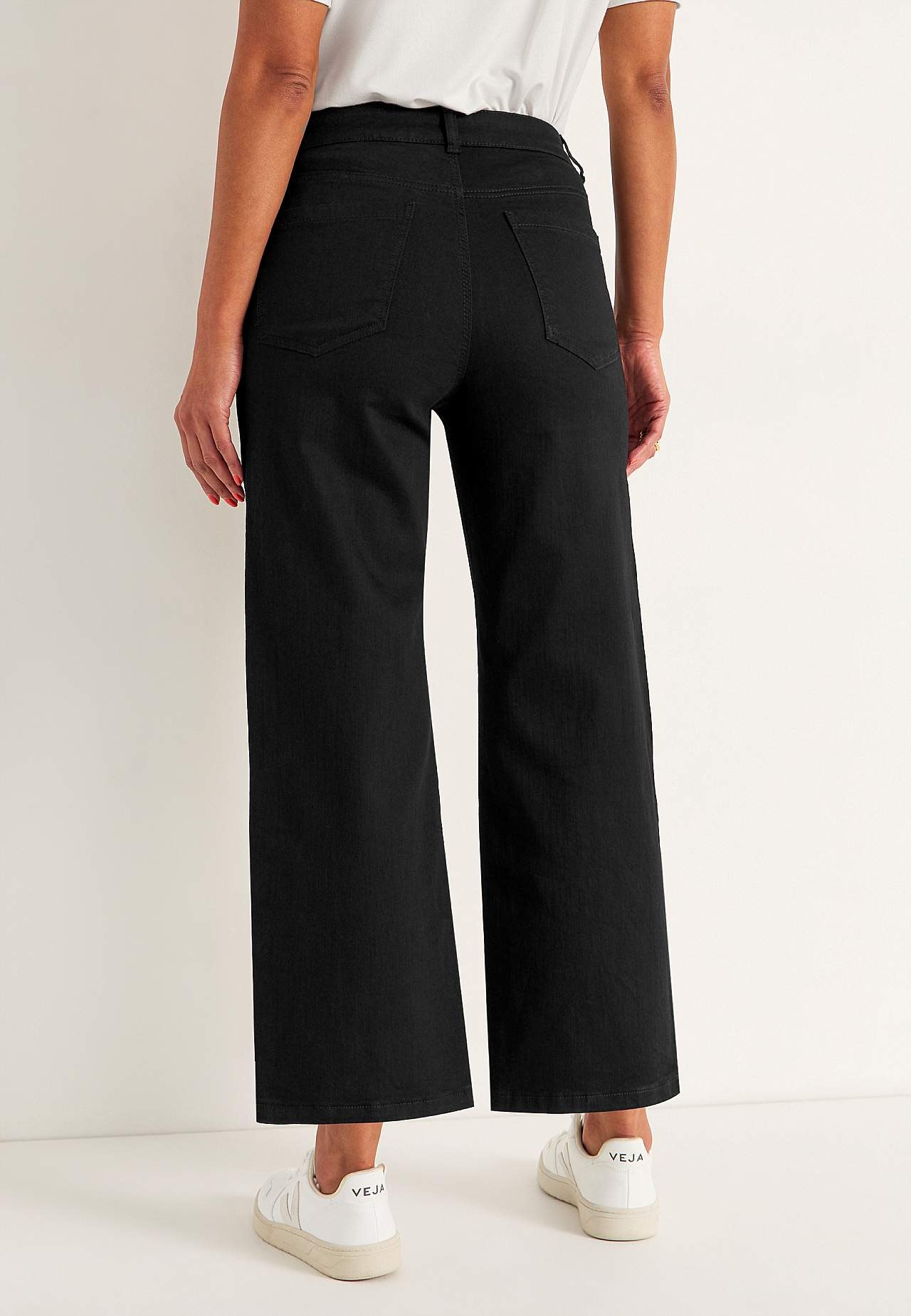 Elastiske ankeljeans