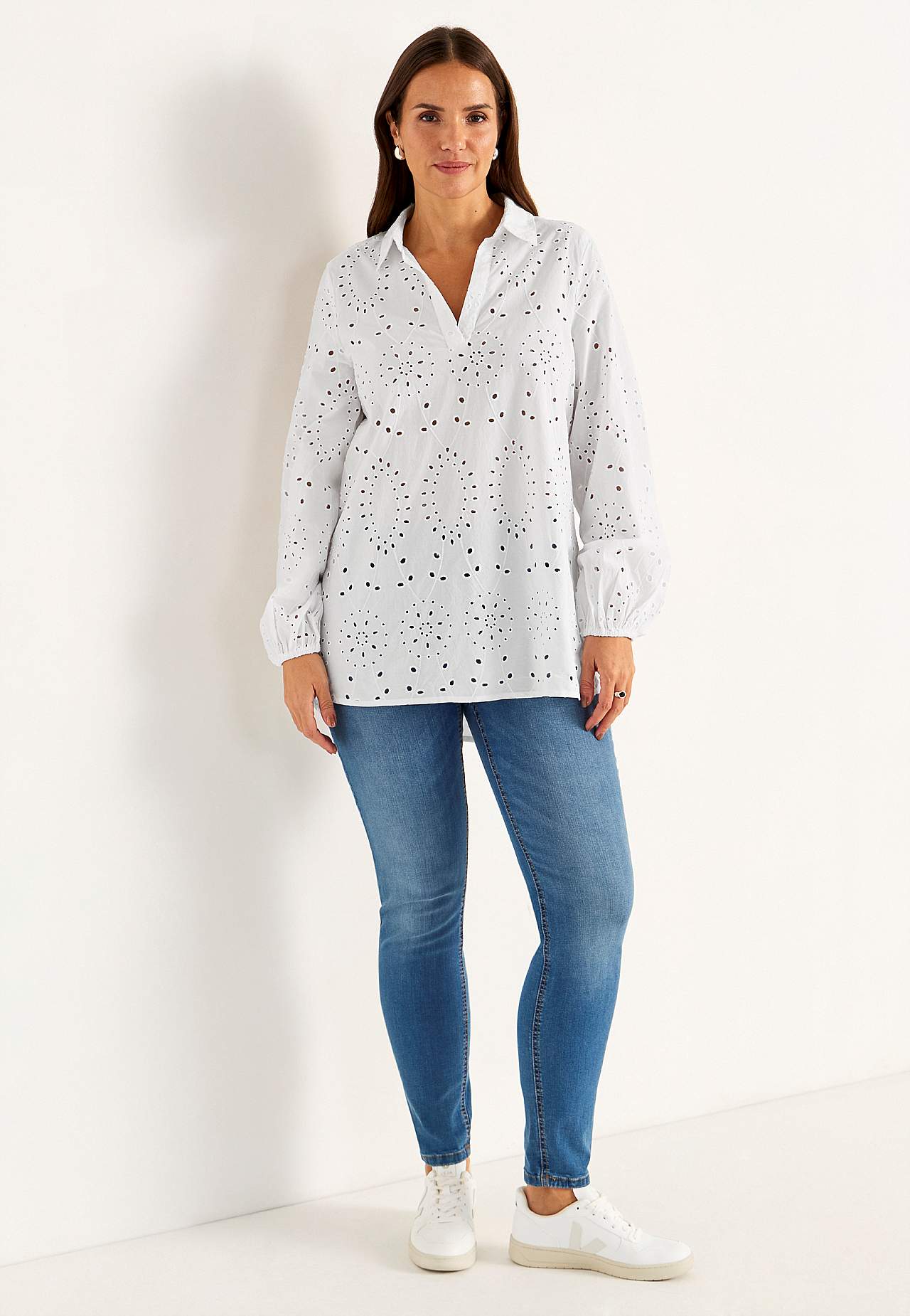 Tunika med broderi