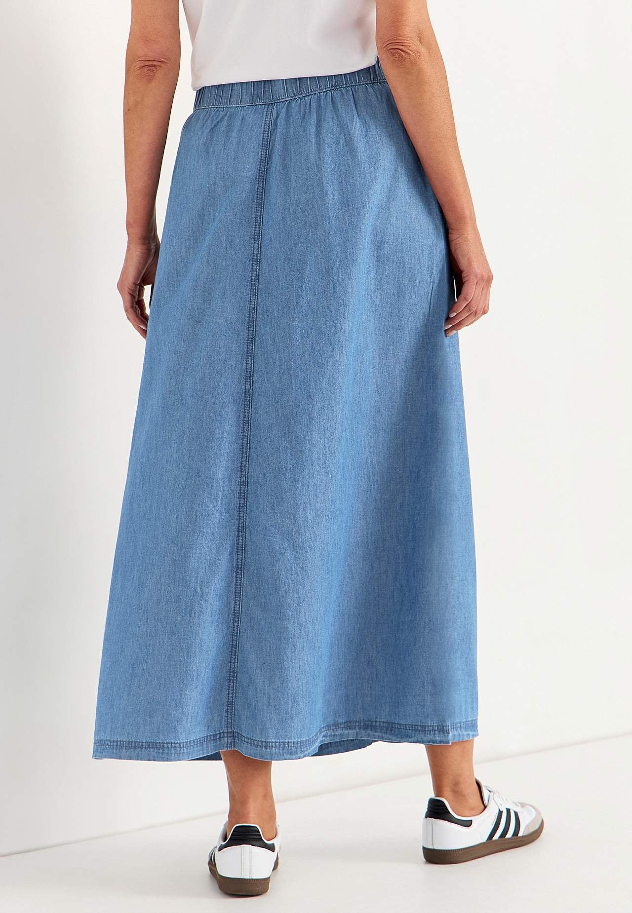 Cowboynederdel med lommer