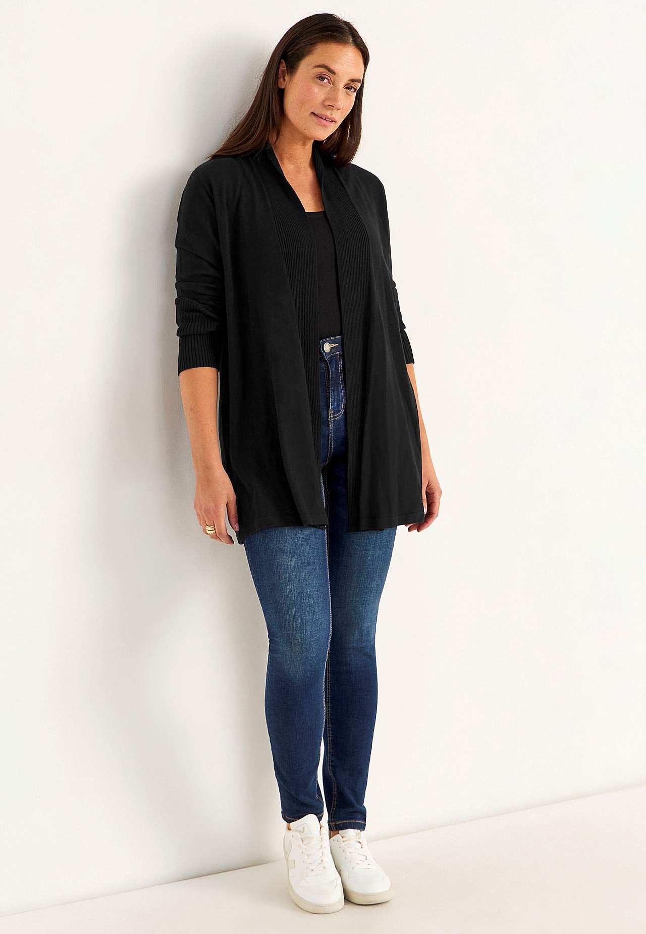 Fintstrikket cardigan