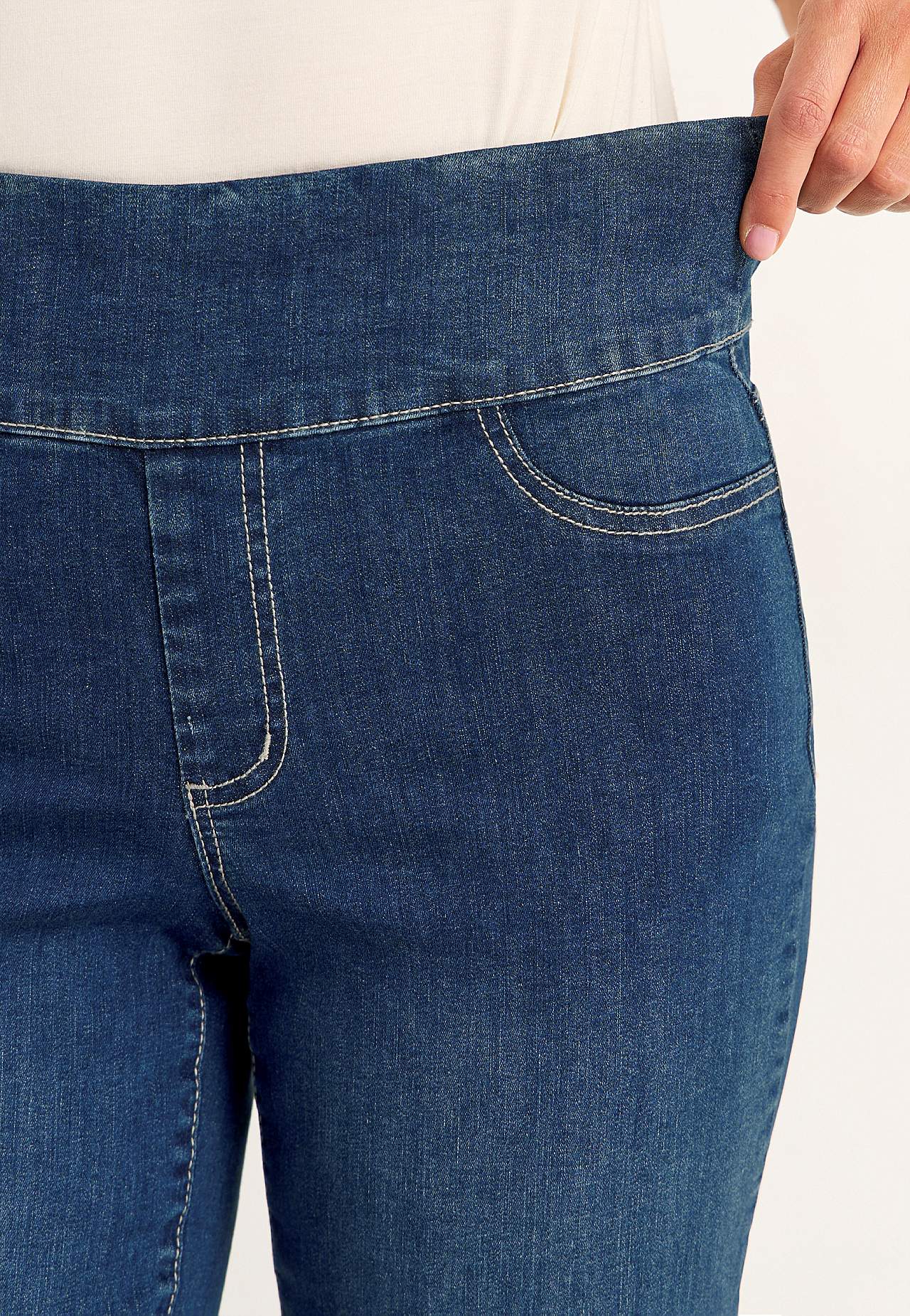 Jeans med høj elastisk talje Elisa