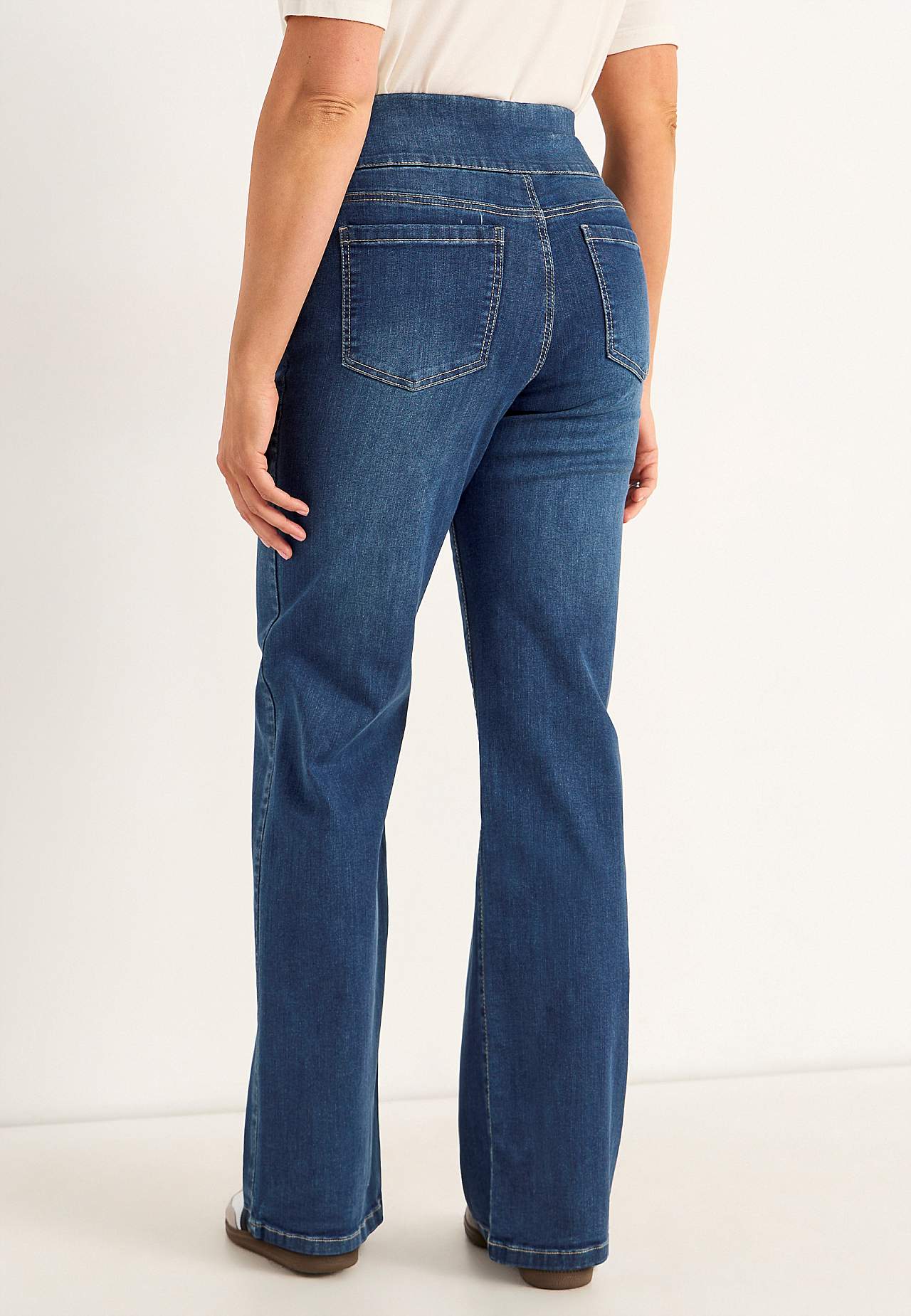 Jeans med høj elastisk talje Elisa
