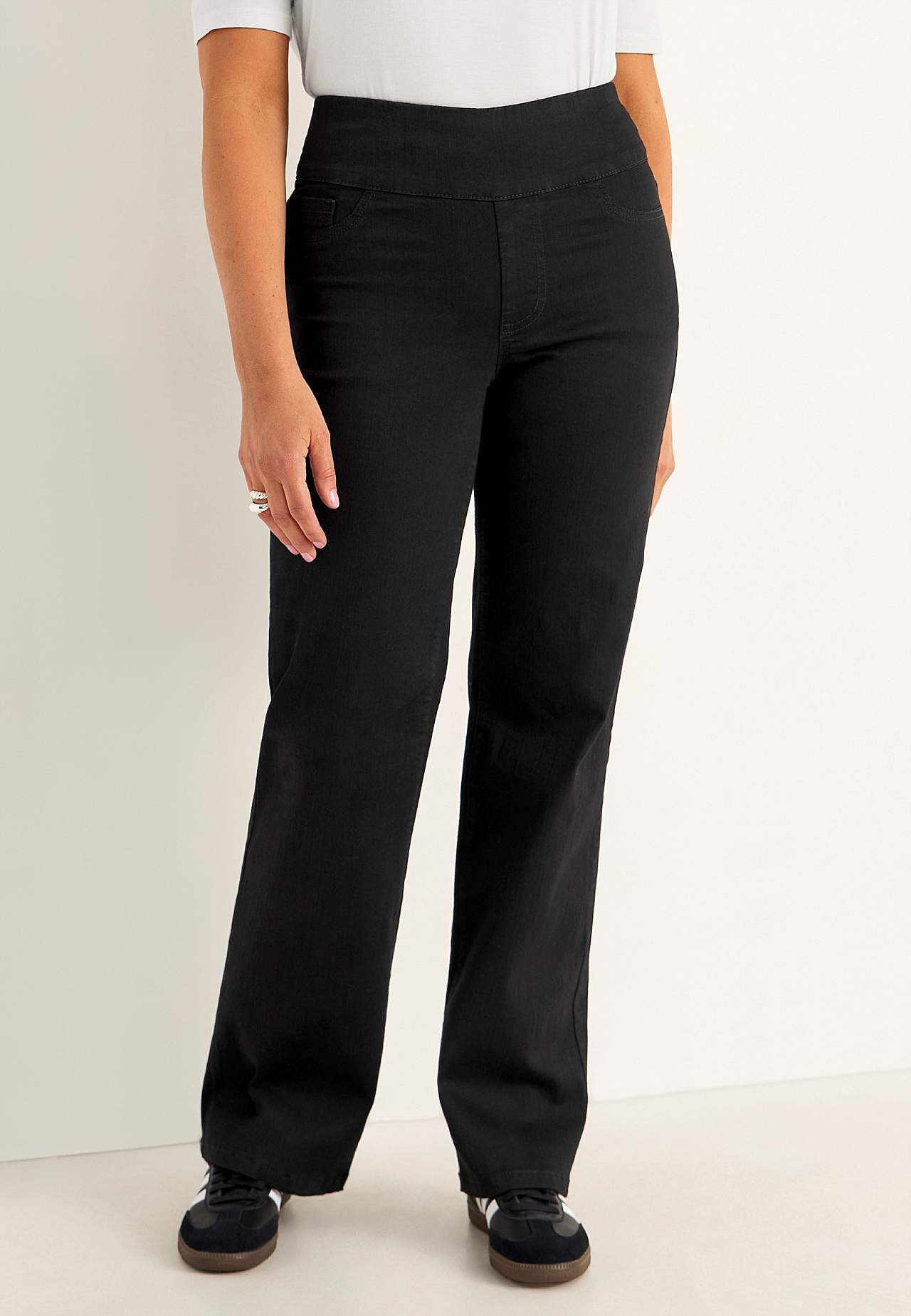 Jeans med høj elastisk talje Elisa