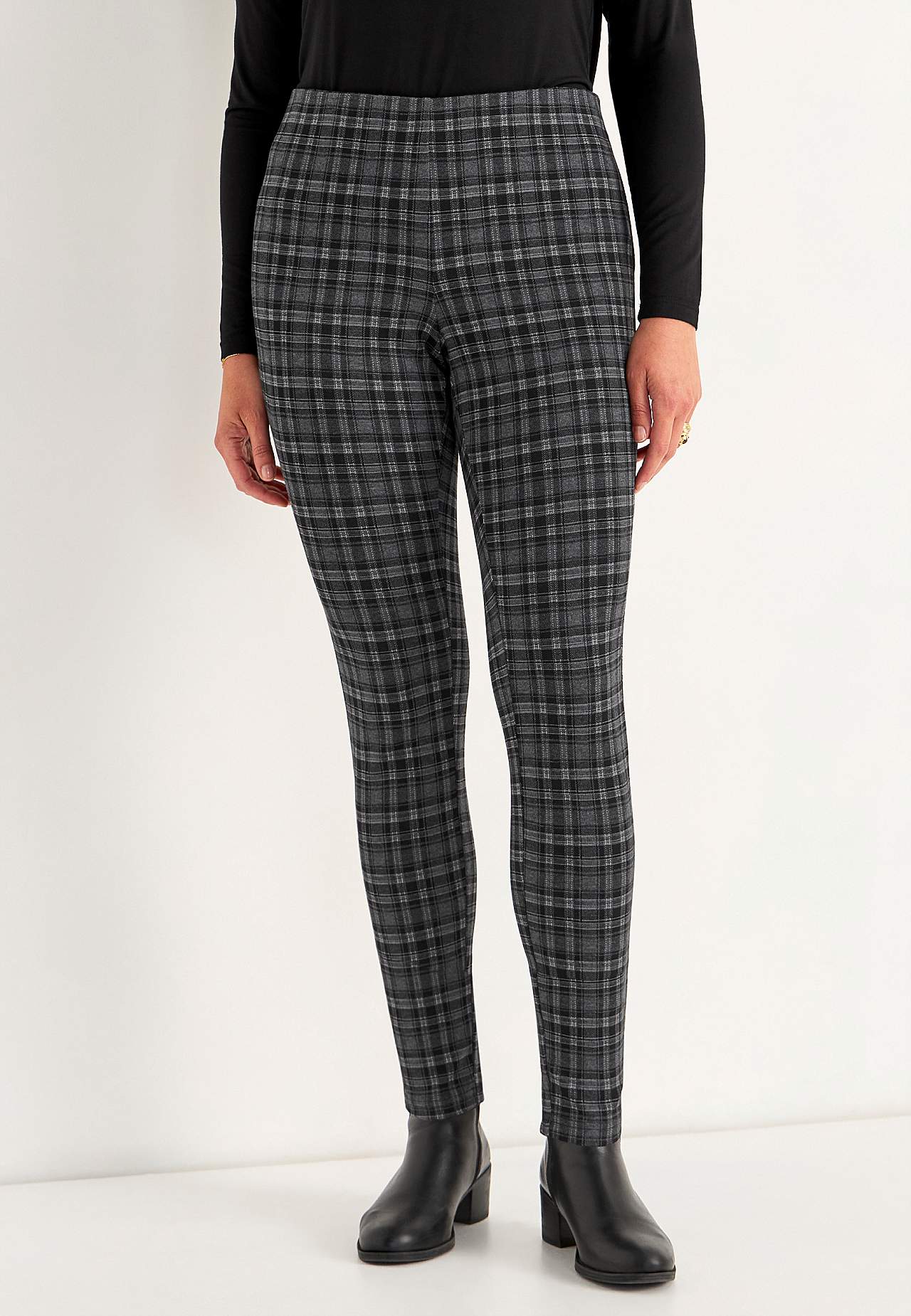 Jacquardmønstrede leggings