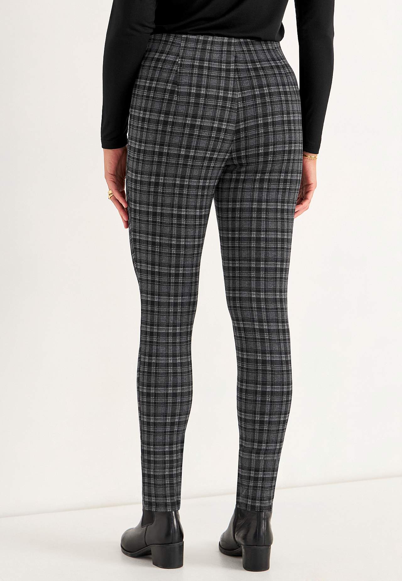 Jacquardmønstrede leggings