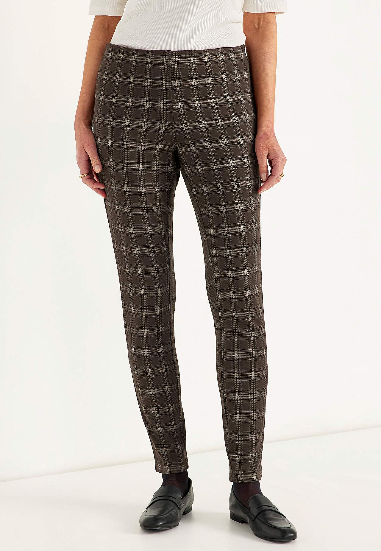 Jacquardmønstrede leggings