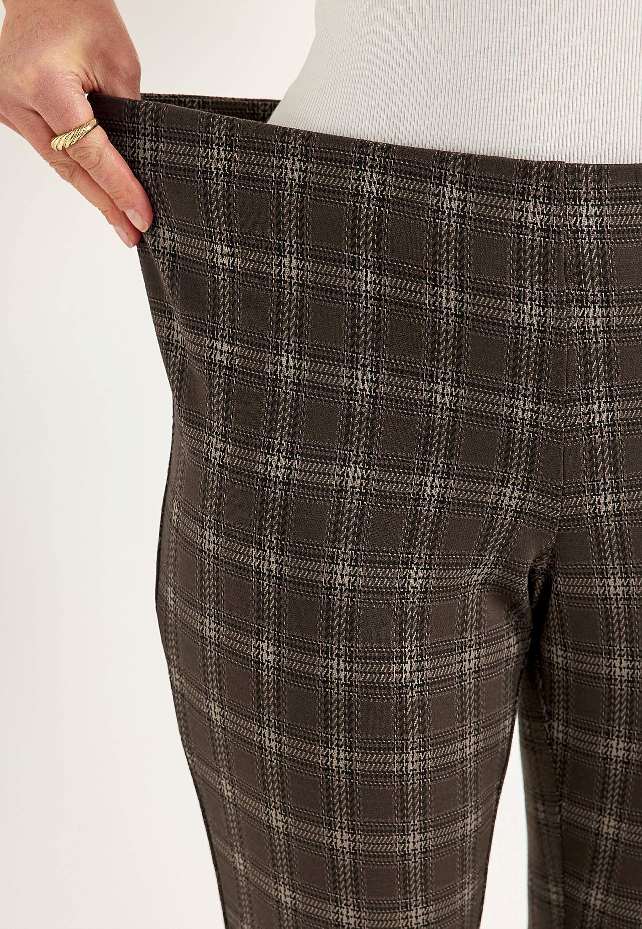 Jacquardmønstrede leggings