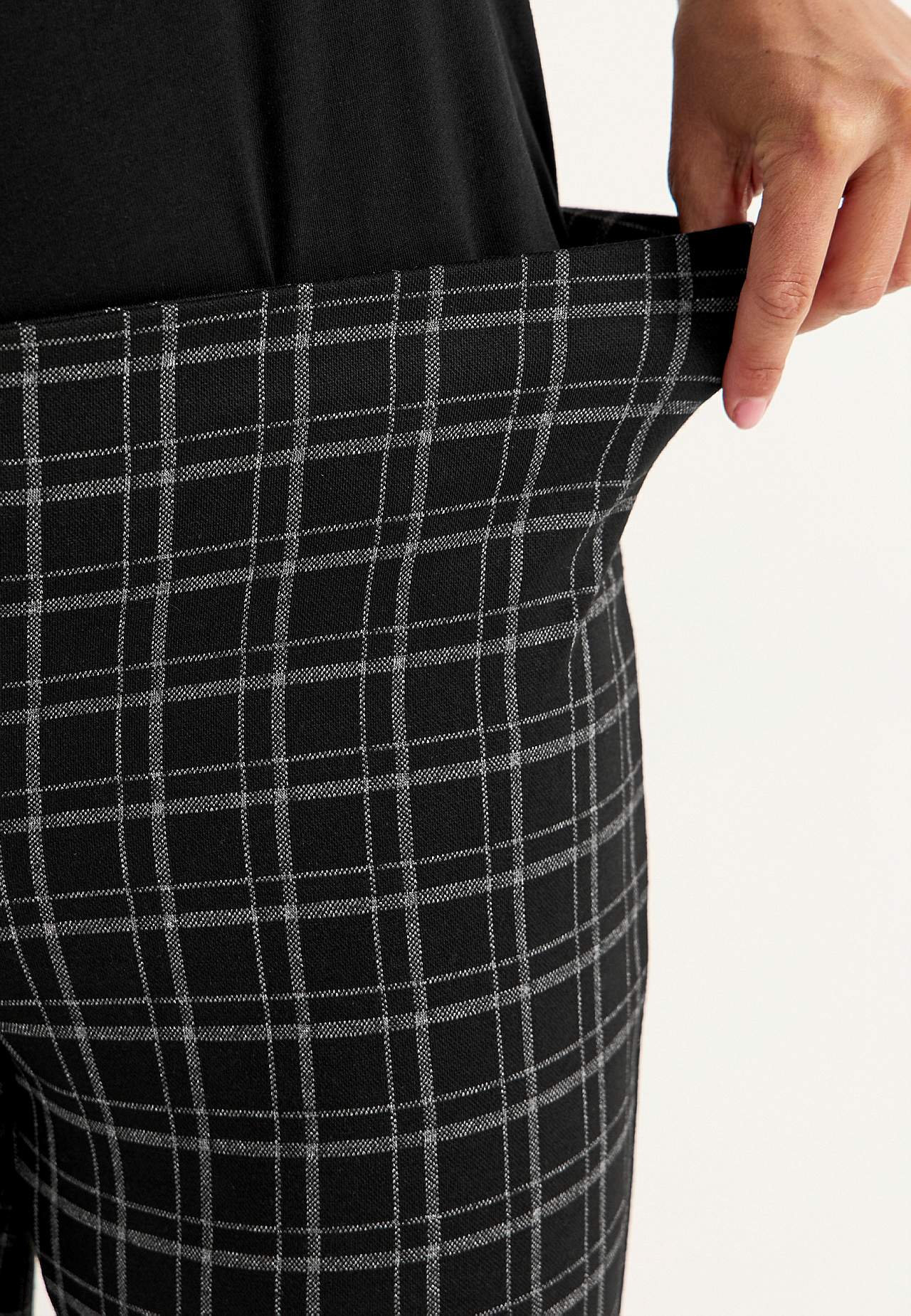 Jacquardmønstrede leggings