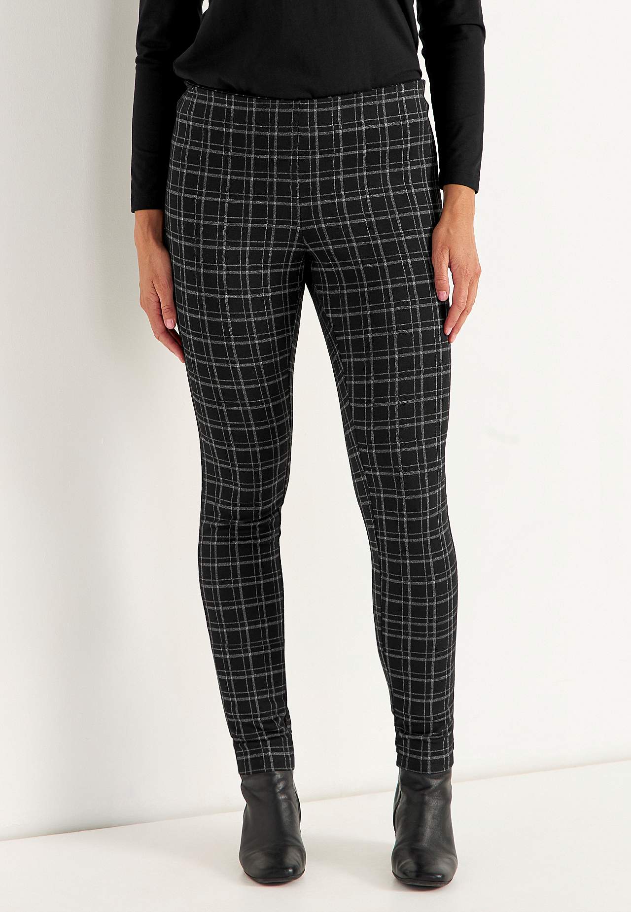 Jacquardmønstrede leggings
